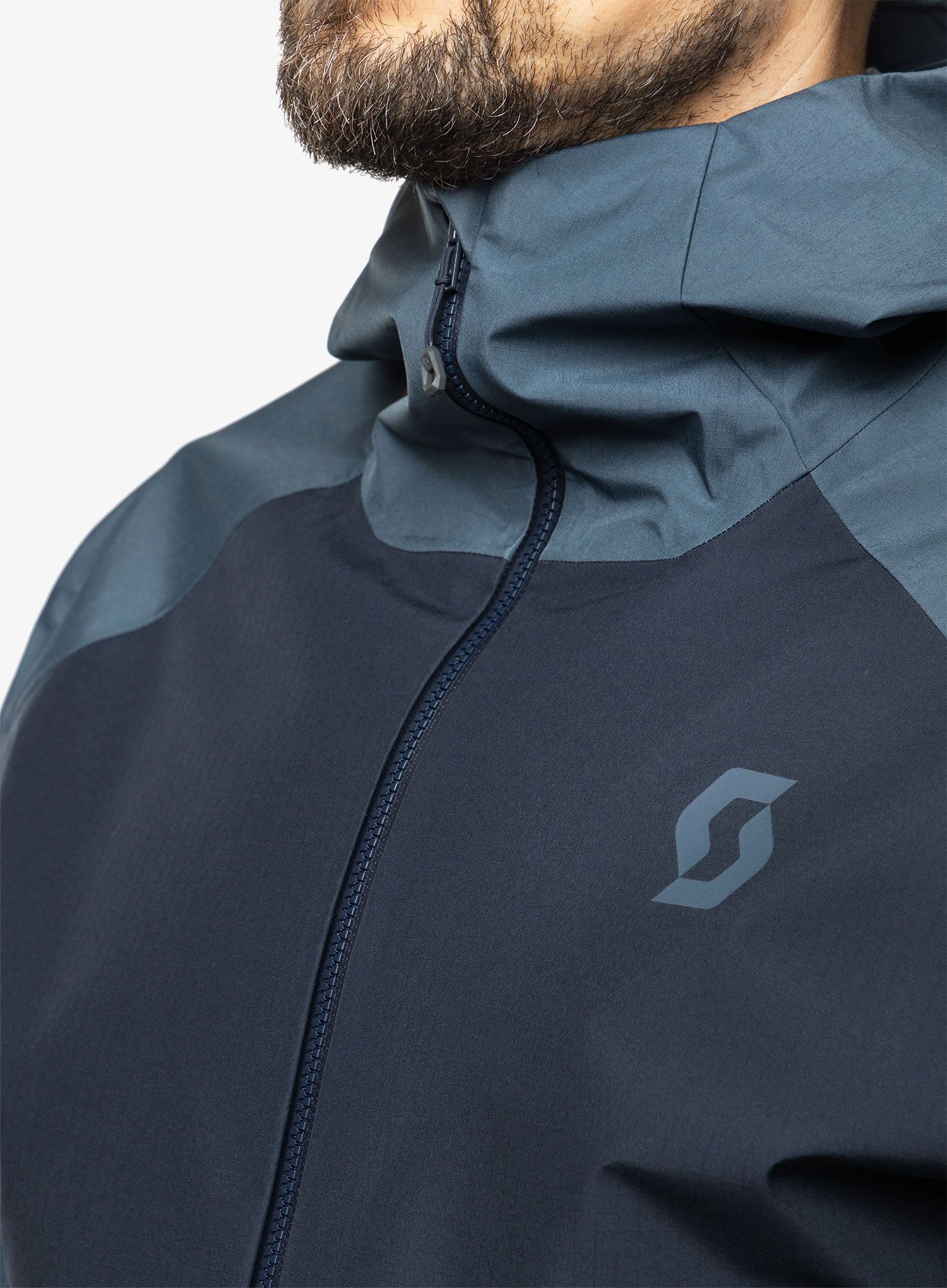 Kišna jakna SCOTT Jacket Explorair Light Dryo 3L - metal/blue