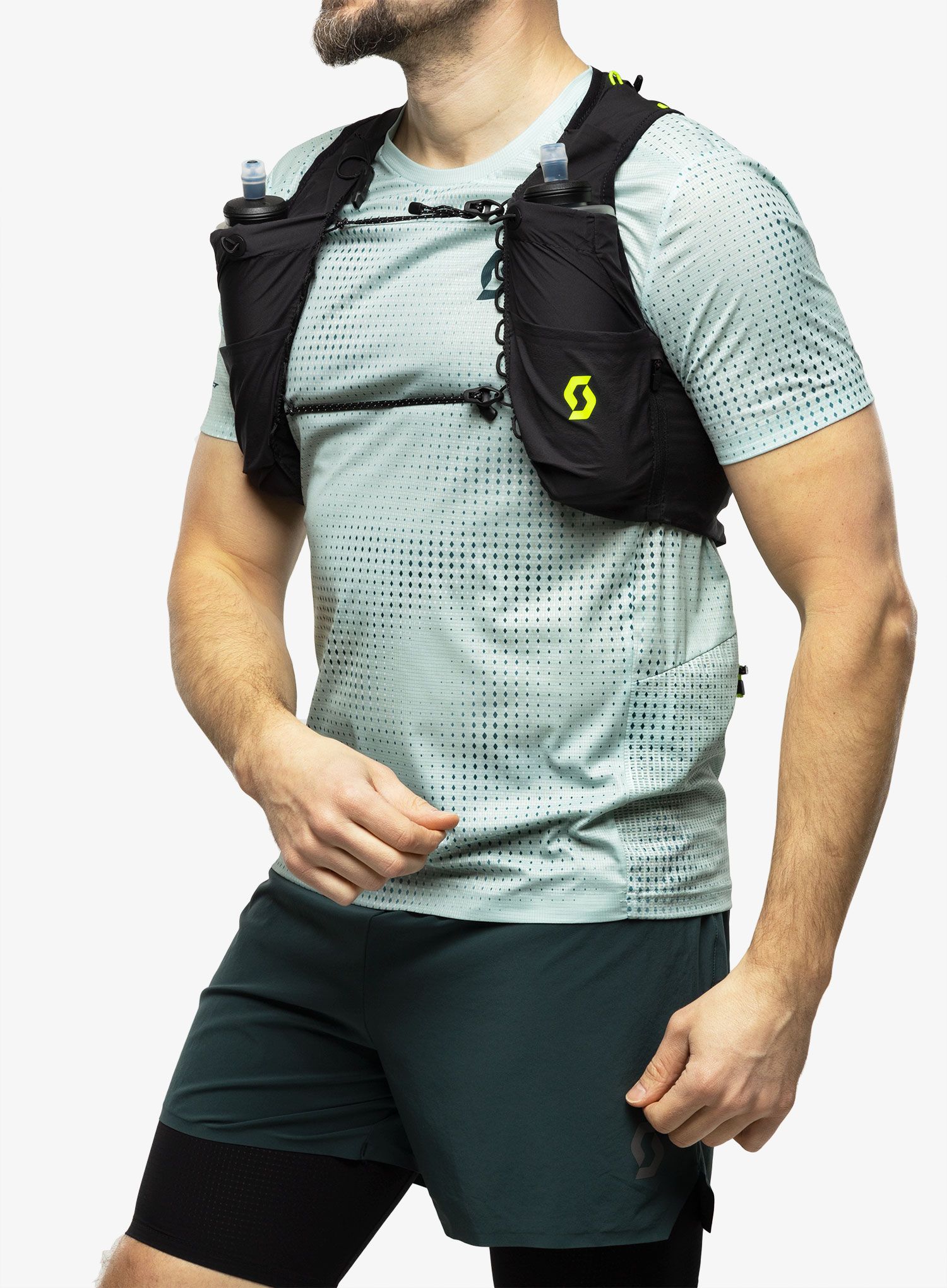 Prsluk za trčanje SCOTT Pack Trail RC TR 4  - black/yellow