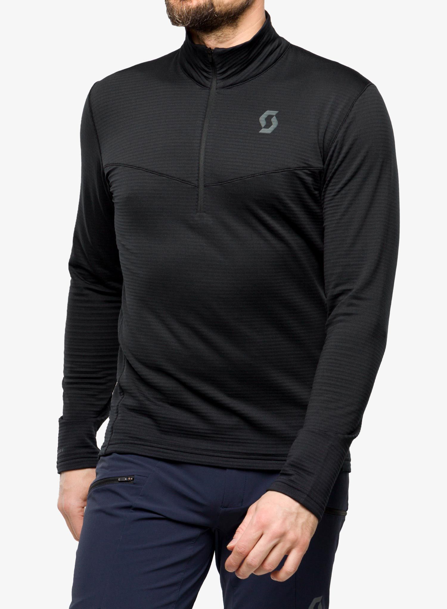 Dukserica SCOTT Pullover Defined Light - black