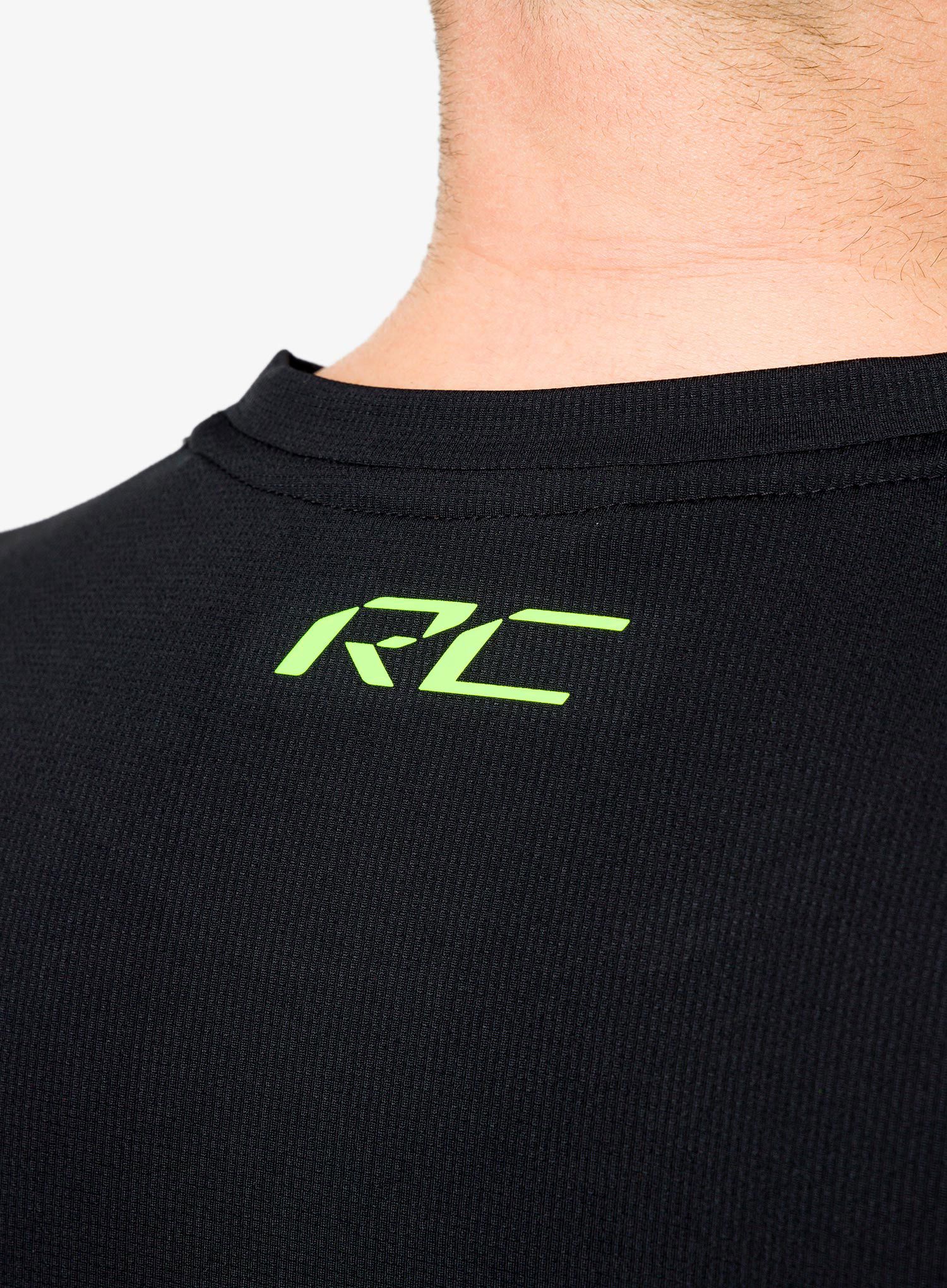Majica za trčanje SCOTT RC Run Team S/S - black/yellow