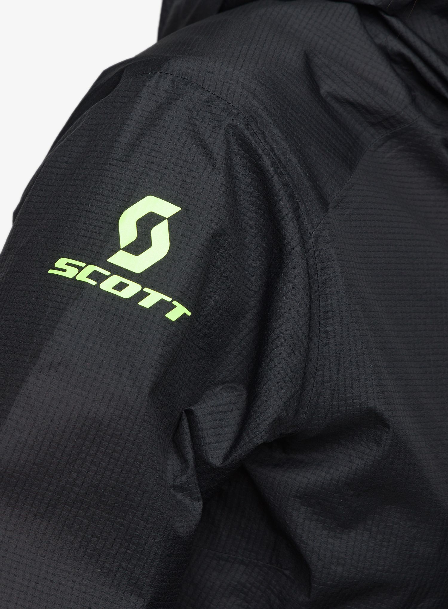 Ženska jakna za trčanje SCOTT RC Run Waterproof - black/yell