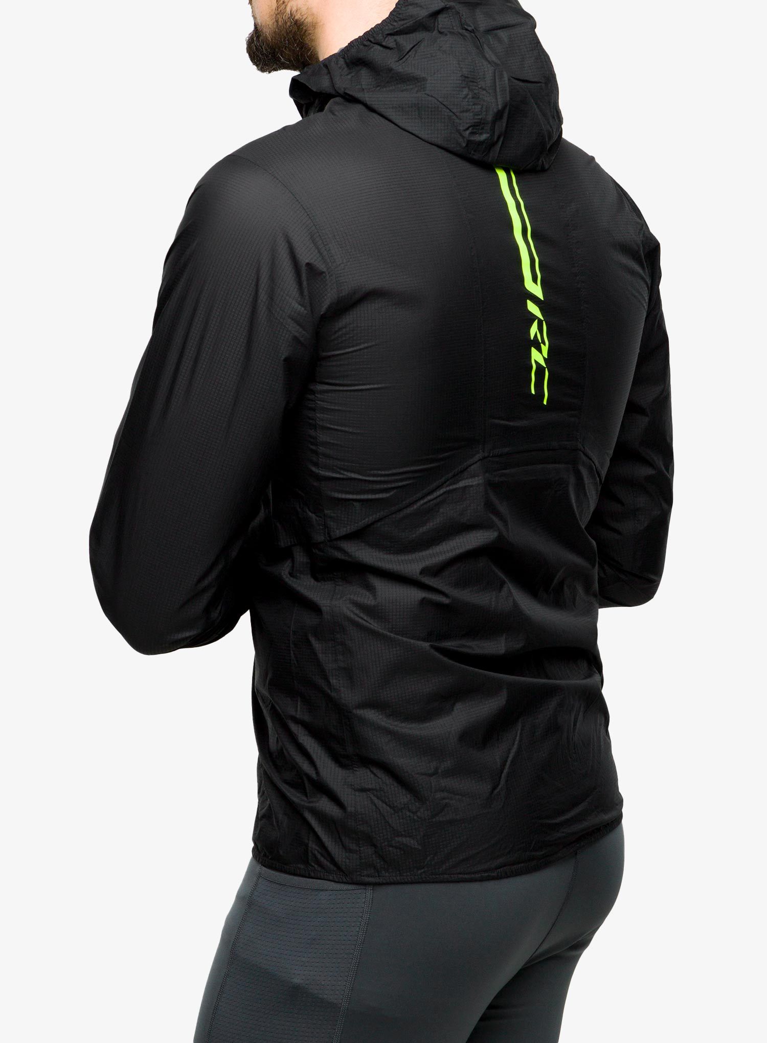 Jakna za trčanje SCOTT RC Run Waterproof - black/yellow
