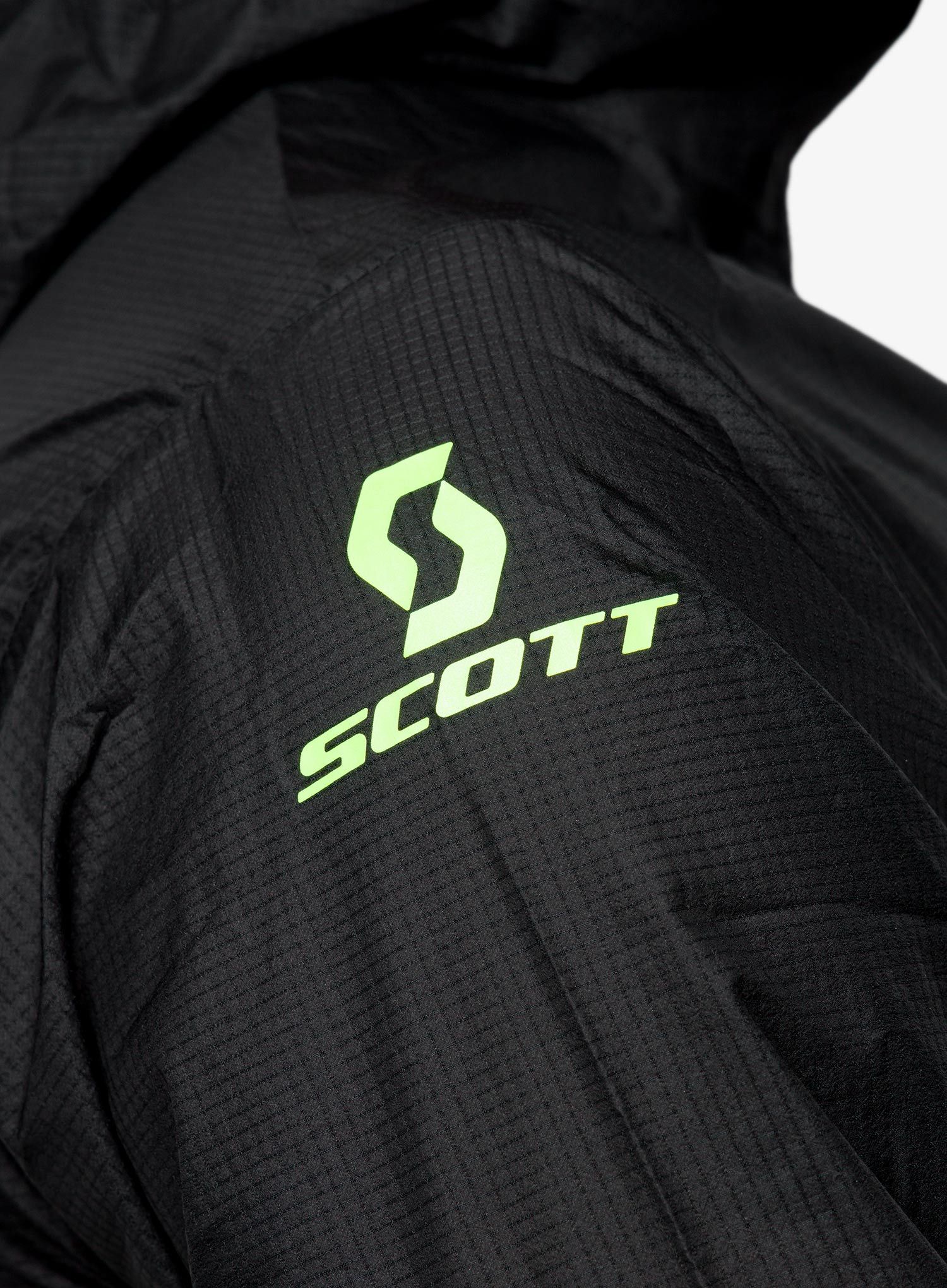 Jakna za trčanje SCOTT RC Run Waterproof - black/yellow