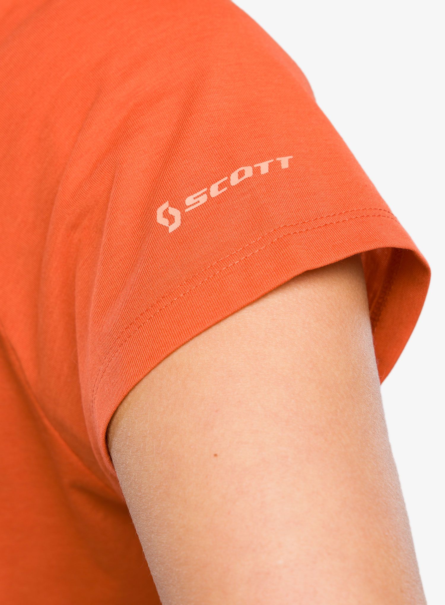 Ženska brzosušeća majica SCOTT Shirt Defined DRI S/S - braze orange