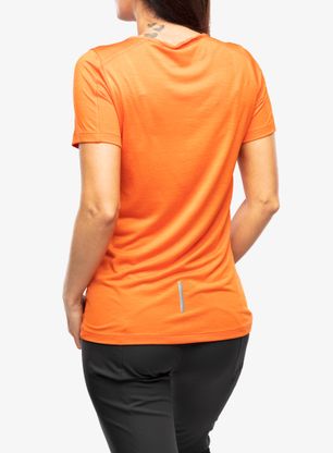 Ženska brzosušeća majica SCOTT Shirt Endurance LT S/S - orange