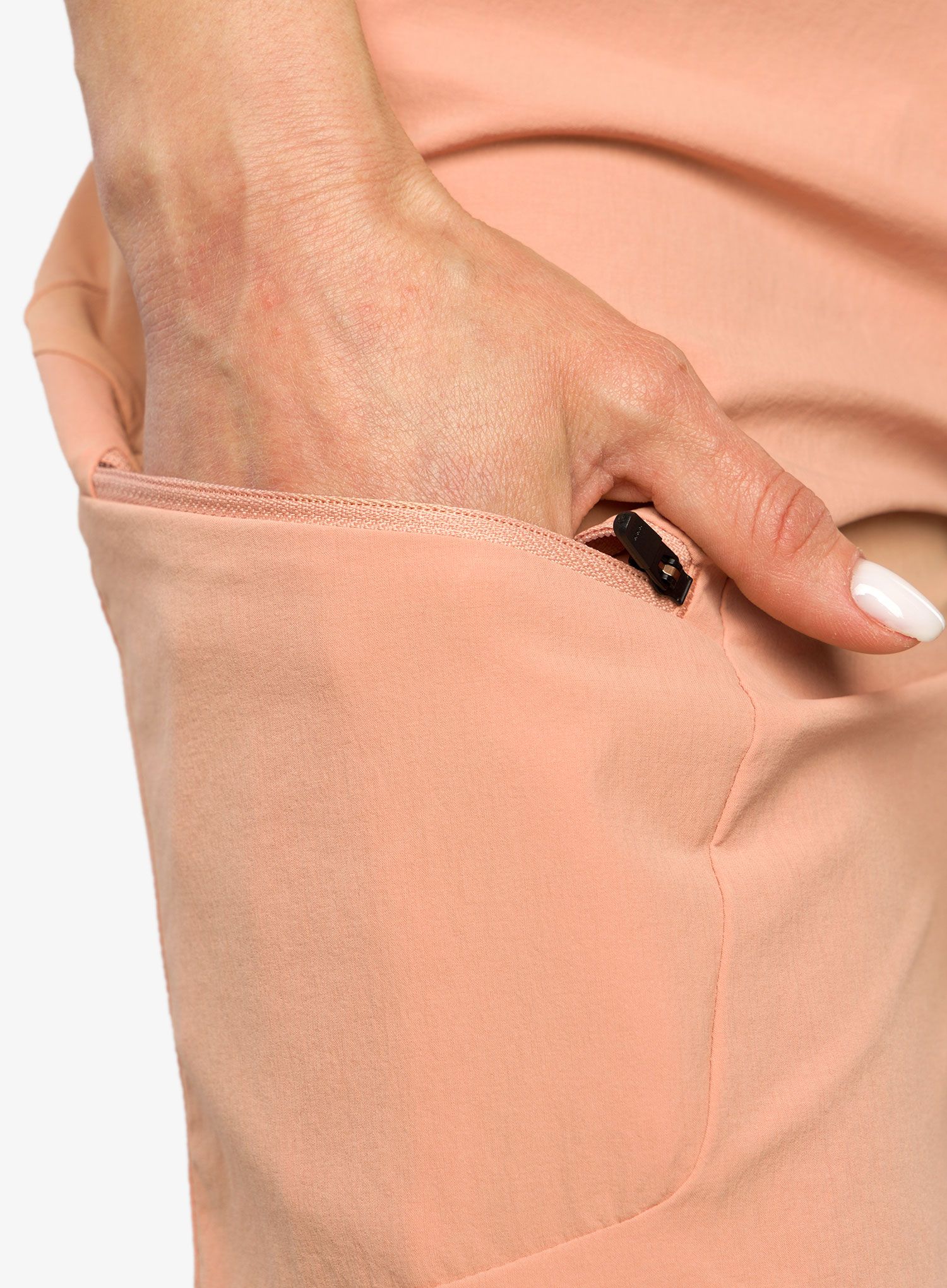Ženske planinarske kratke hlače SCOTT Short Explorair Light - rose beige