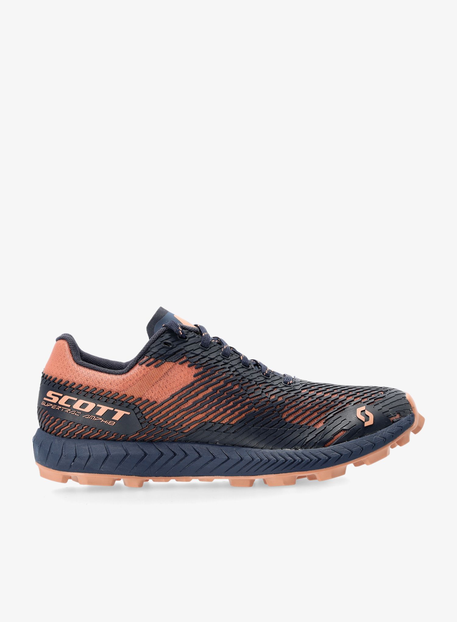 Ženske trail tenisice SCOTT Supertrac Amphib - dark blue/rose beige