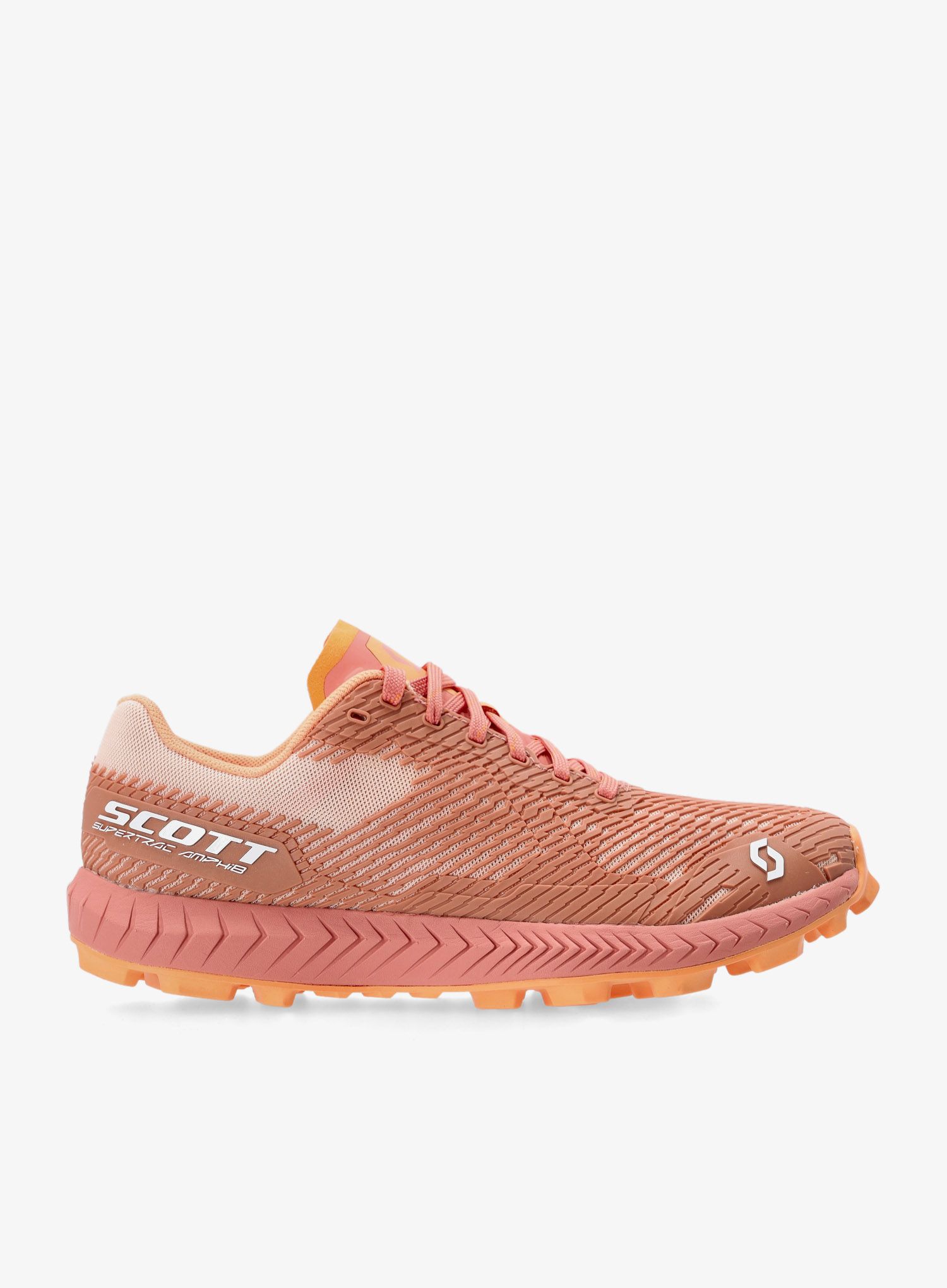 Ženske trail tenisice SCOTT Supertrac Amphib - terra red/melon orange