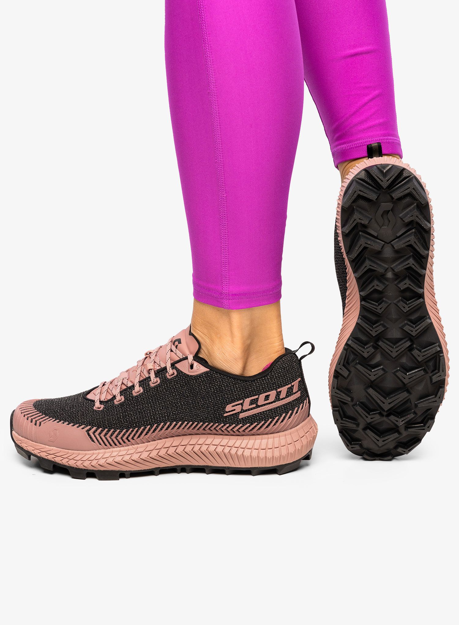 Ženske trail tenisice SCOTT Supertrac Ultra RC - black/crystal pink