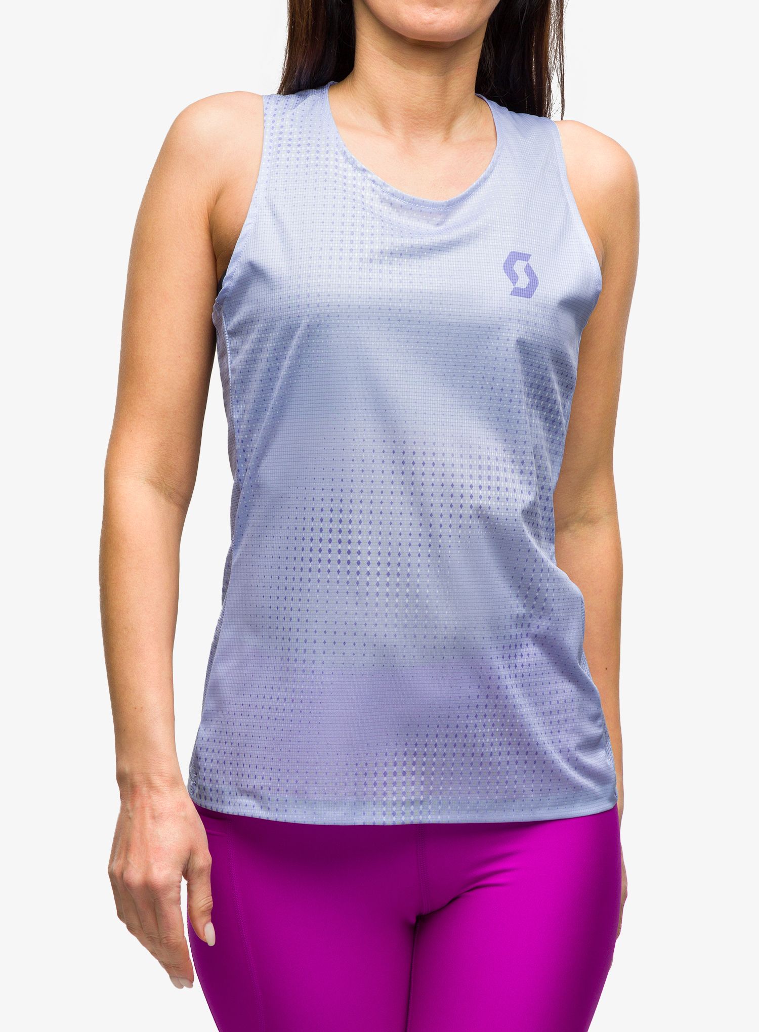 Ženski top SCOTT Tank RC Run - moon blue/dream blue