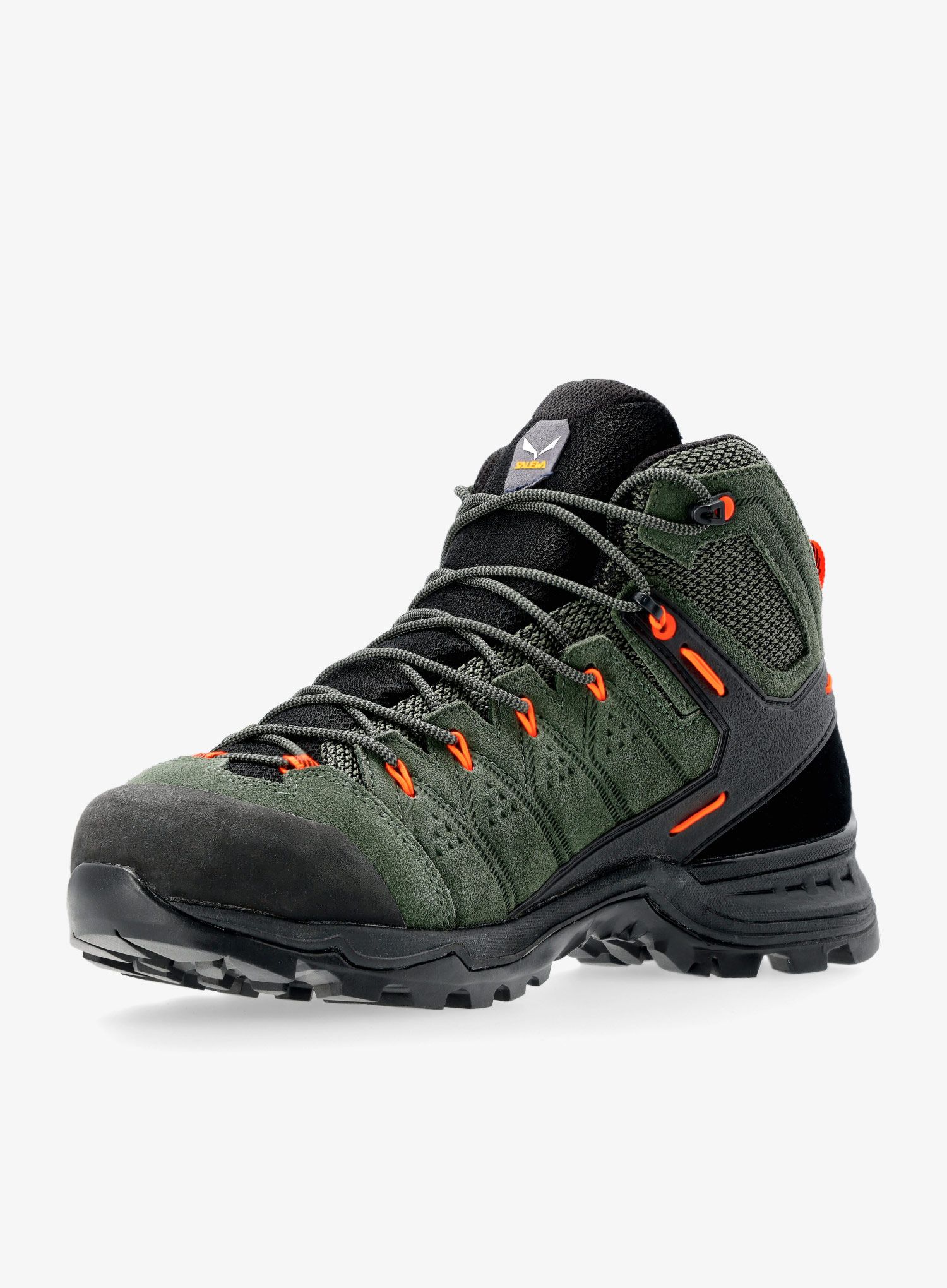 Trekking cipele Salewa Alp Mate Mid WP - thyme/black