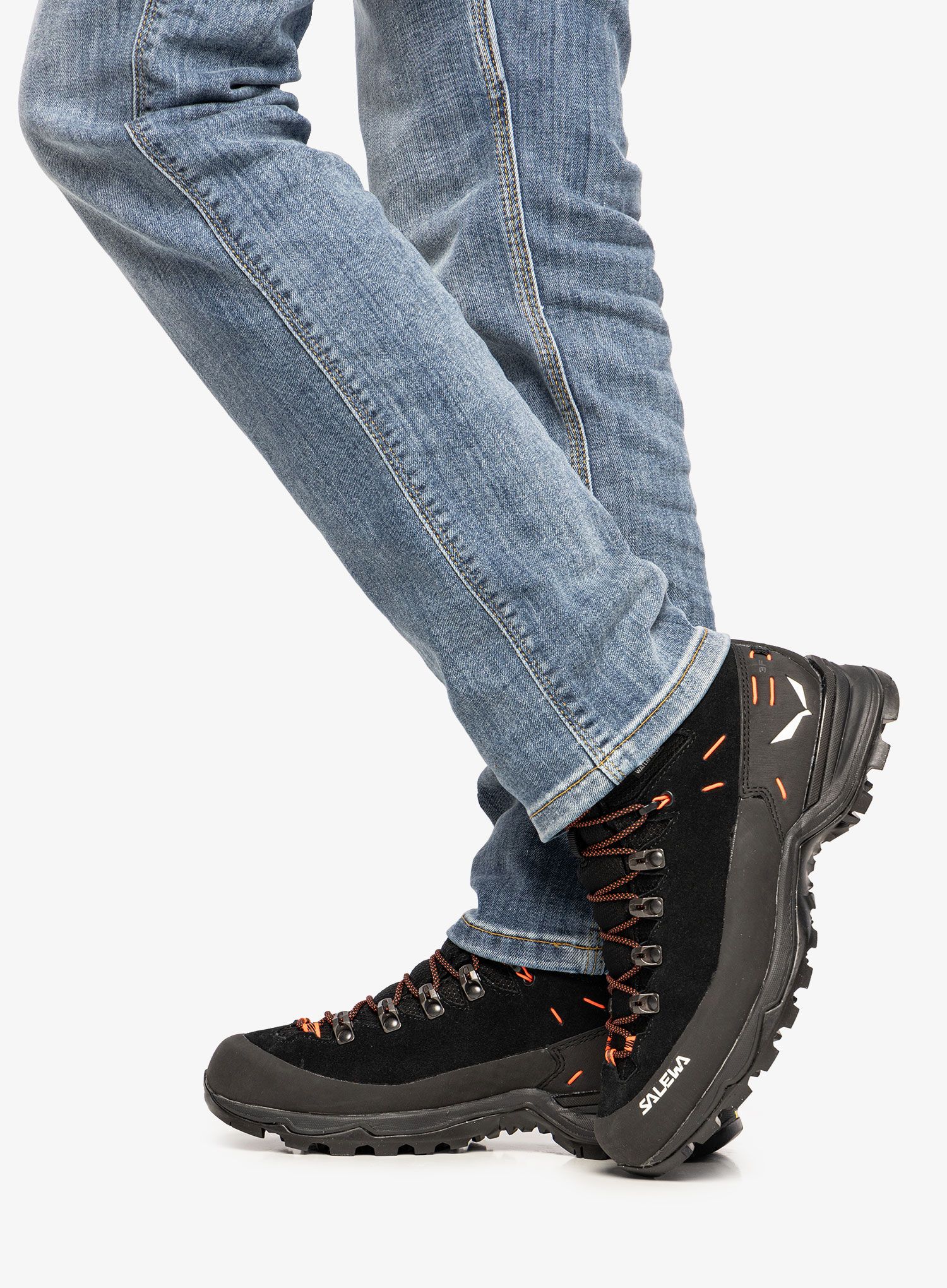 Ženske zimske cipele Salewa Alp Mate Winter Mid WP - asphalt/black