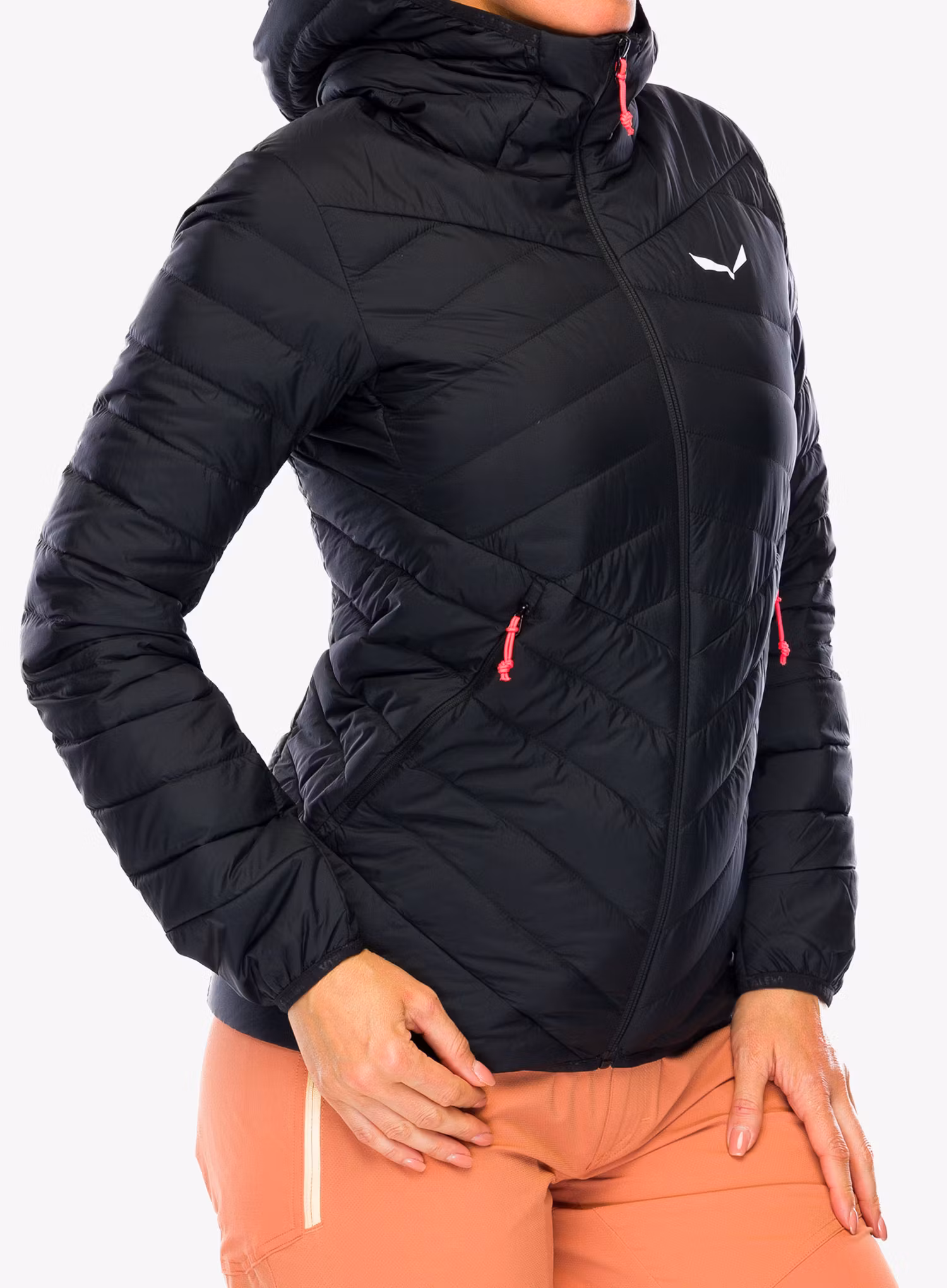 Ženska perjana jakna Salewa Brenta Jacket - black out