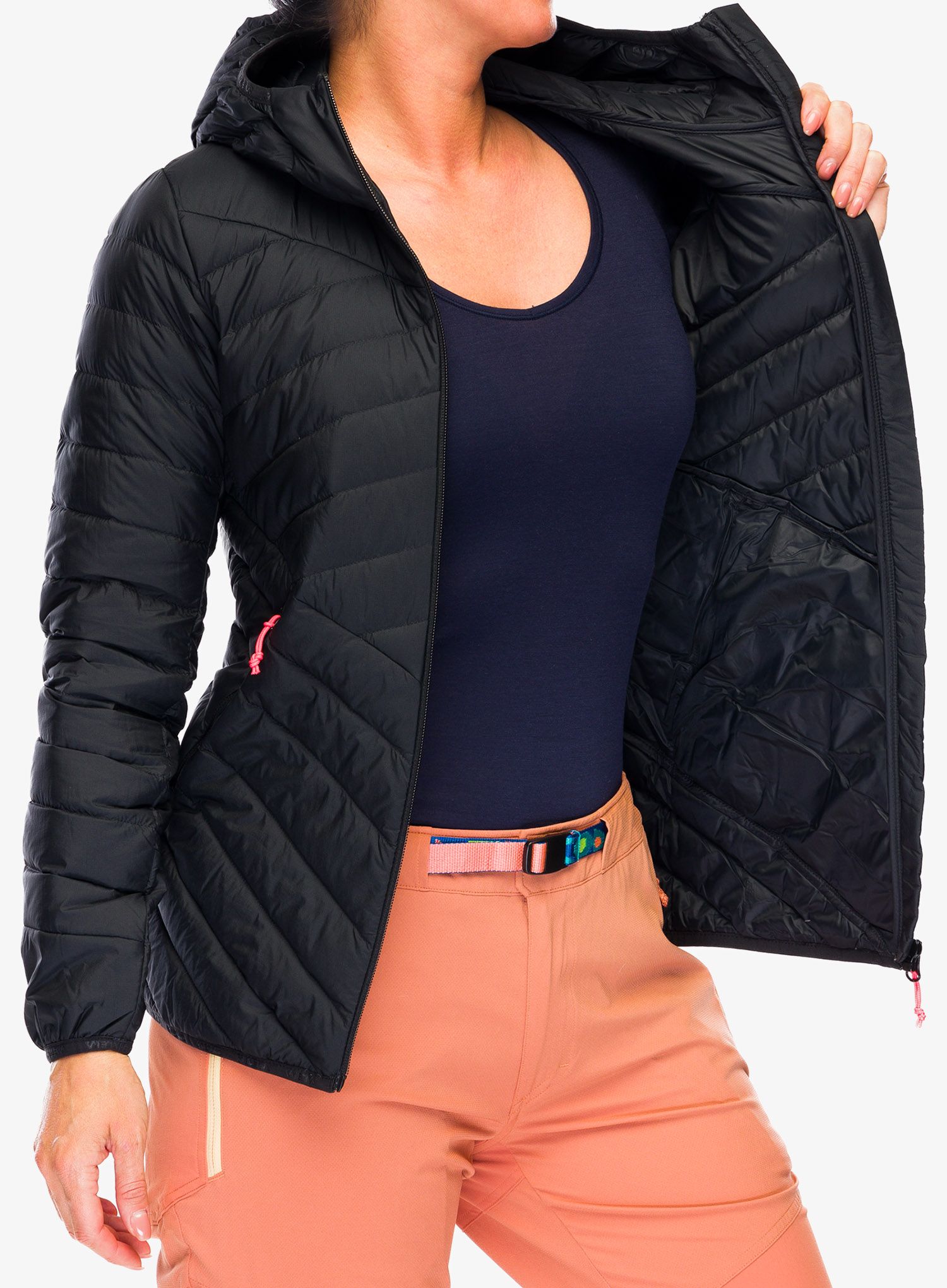Ženska perjana jakna Salewa Brenta Jacket - black out