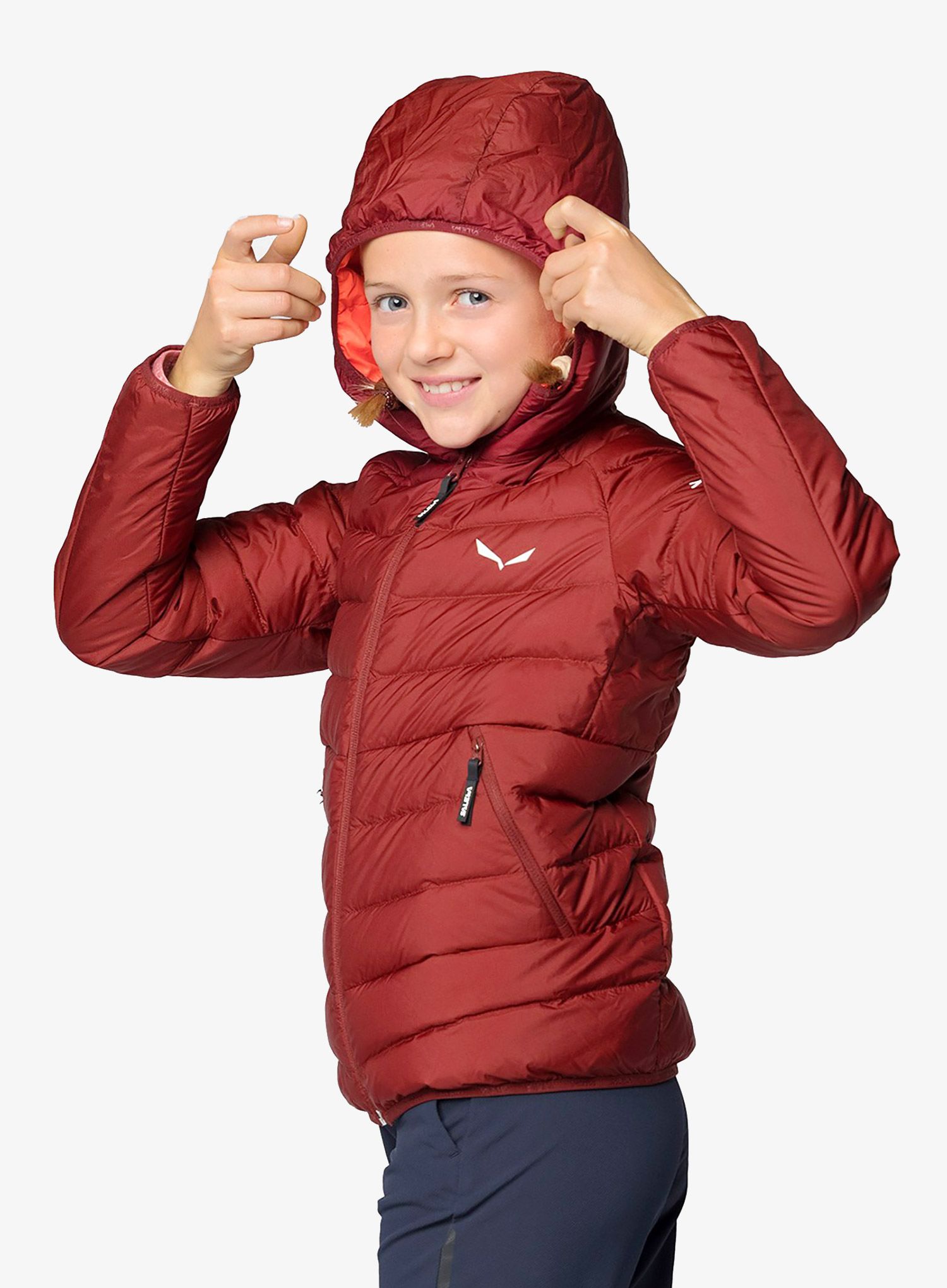 Dječja jakna Salewa Brenta RDS Down Jacket - syrah