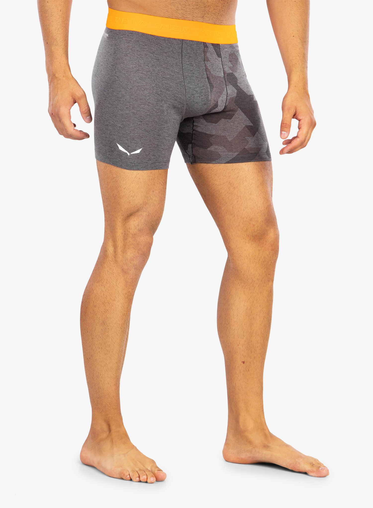 Termoaktivne bokserice Salewa Cristallo Warm Amr Boxer - heather grey