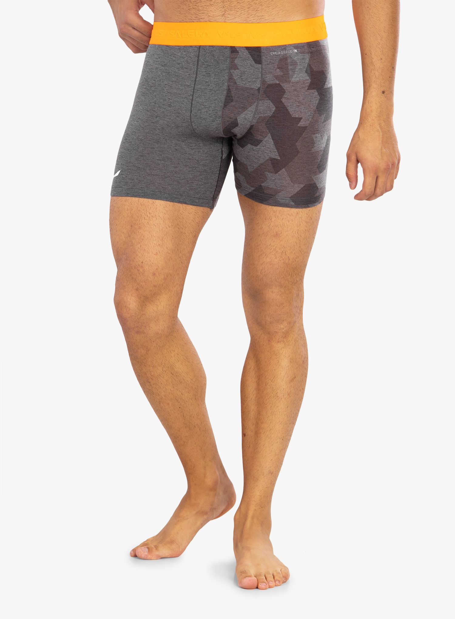 Termoaktivne bokserice Salewa Cristallo Warm Amr Boxer - heather grey