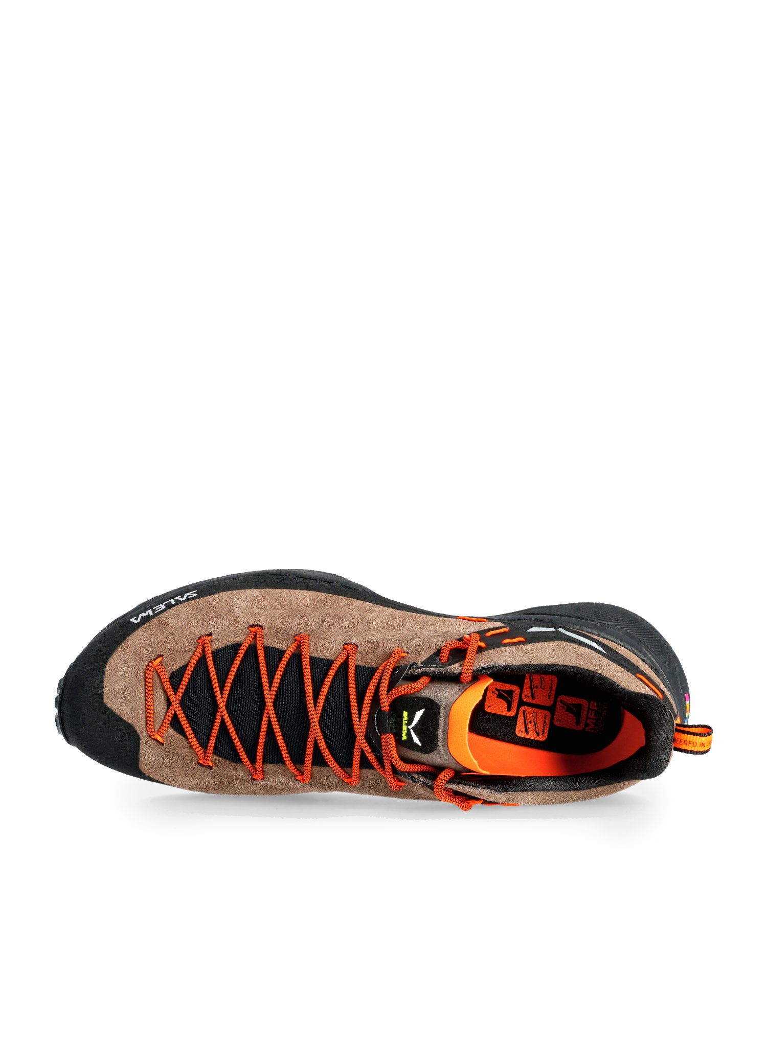 Muške planinarske cipele Salewa Dropline Leather - bungee cord/black