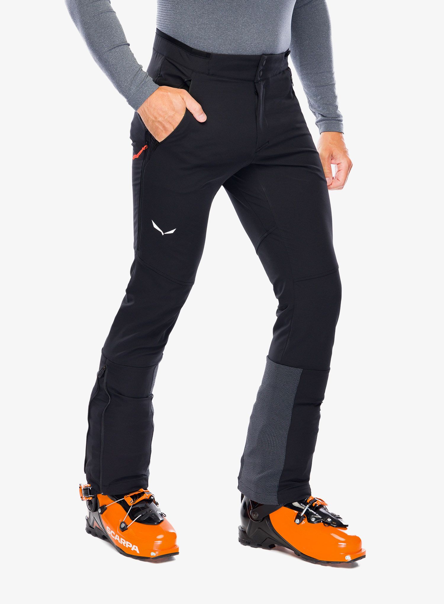 Softshell hlače Salewa Lagorai Pant - black out