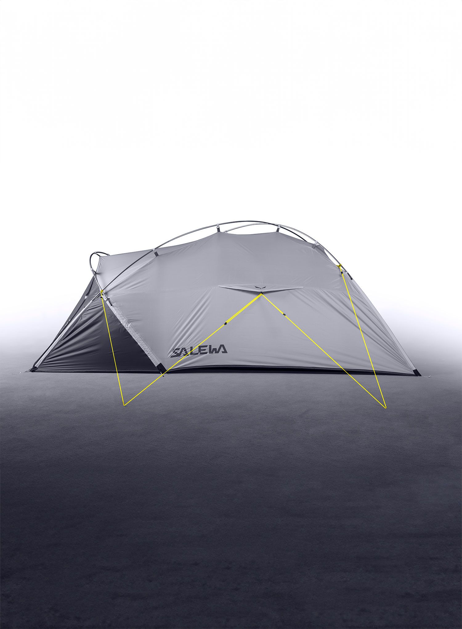 Šator za 2 osobe Salewa Litetrek Pro II Tent - lightgrey/mango