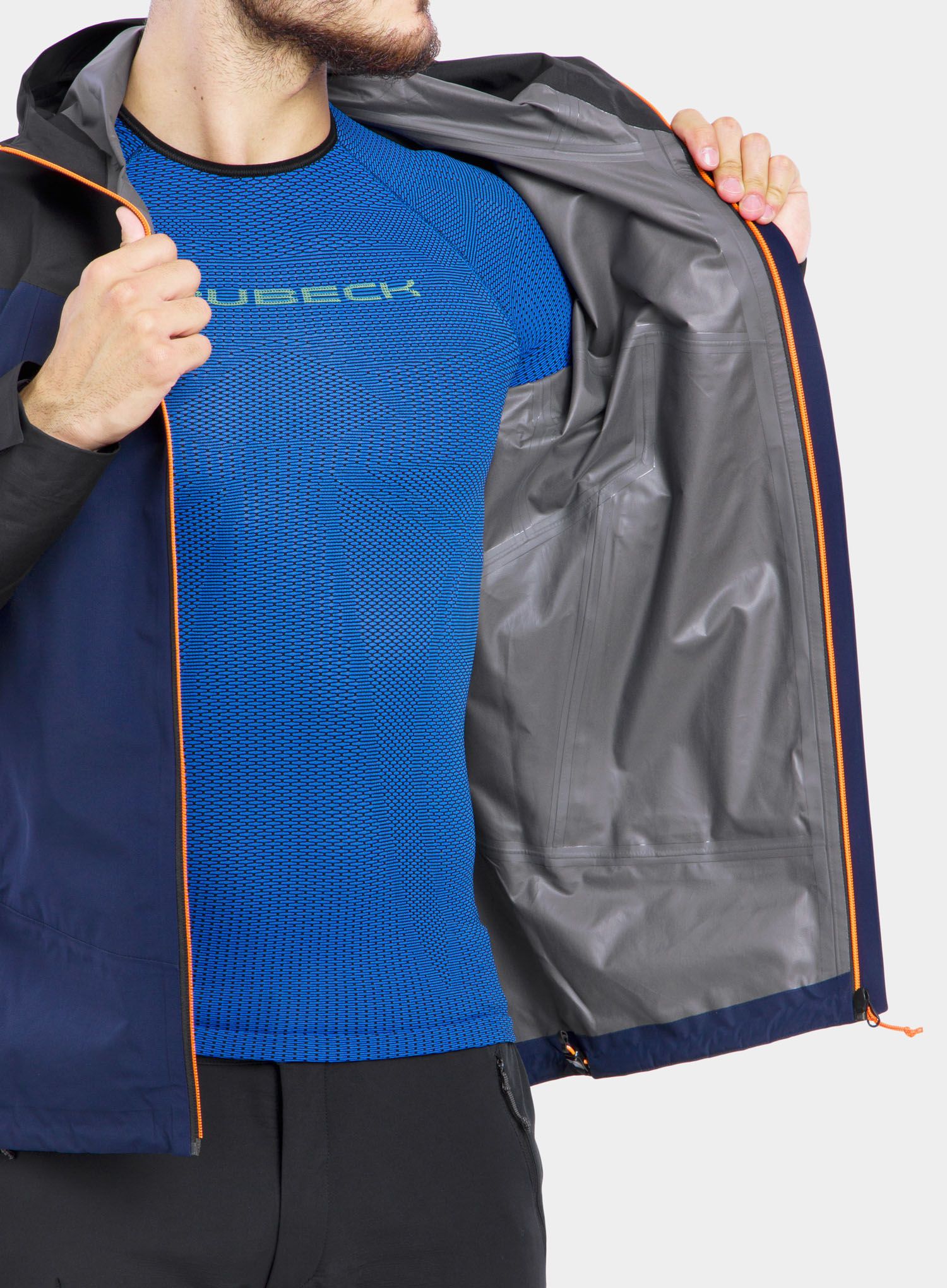 GORE TEX jakna Salewa Moiazza Jacket - navy blazer