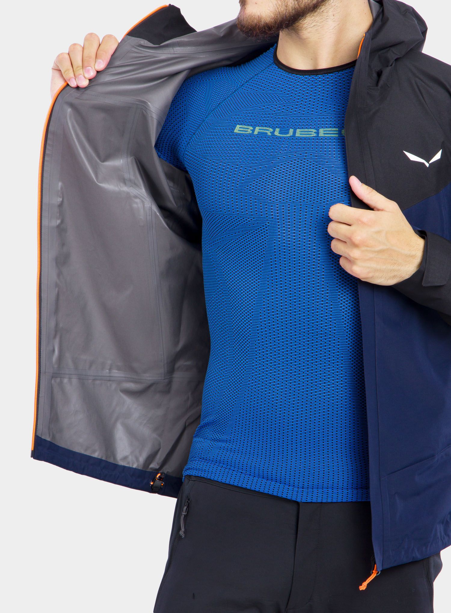 GORE TEX jakna Salewa Moiazza Jacket - navy blazer