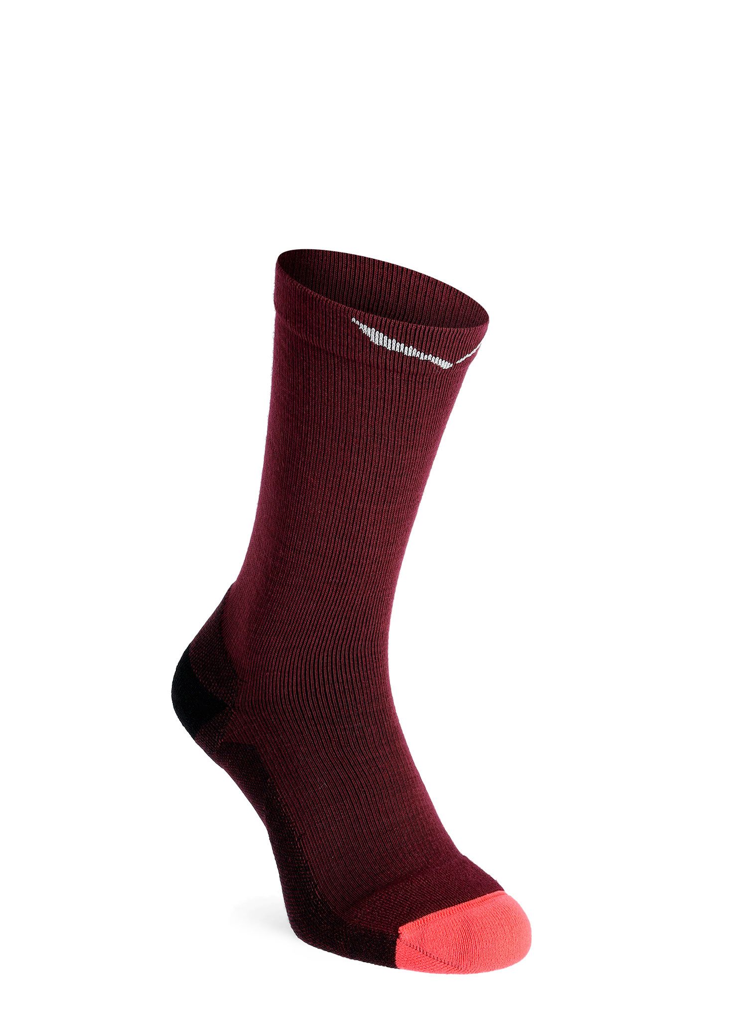 Ženske čarape Salewa Mtn Trn AM Crew Sock - syrah