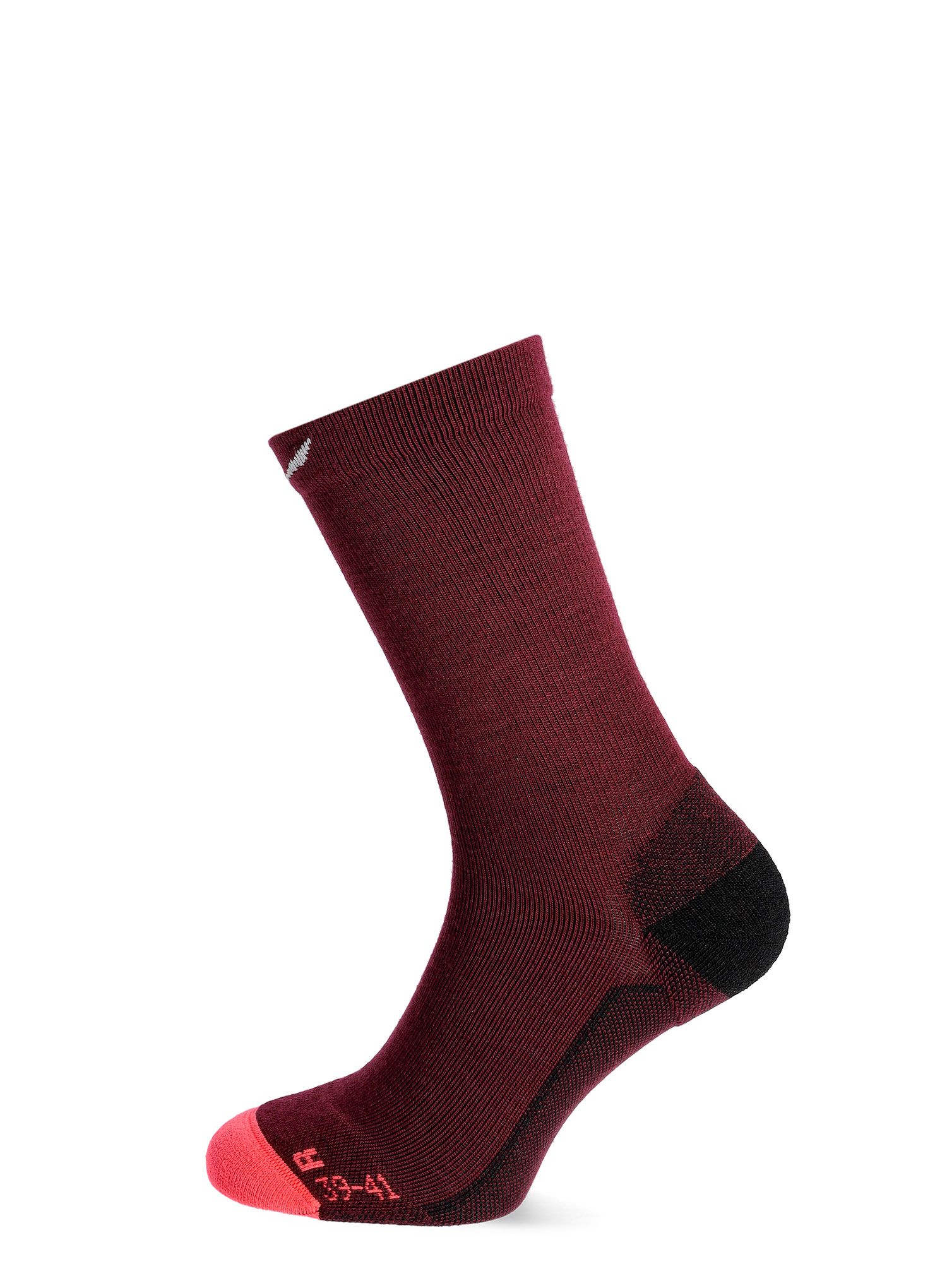 Ženske čarape Salewa Mtn Trn AM Crew Sock - syrah