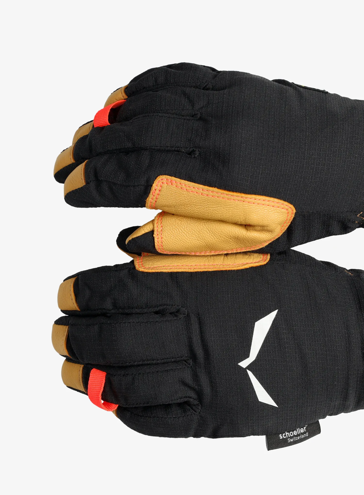 Ženske softshell rukavice Salewa Ortles DST/AM Gloves - black out