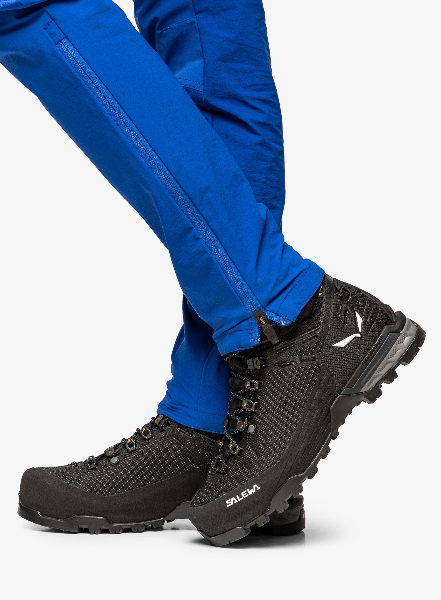 Ženske cipele za poluautomatske dereze Salewa Ortles Edge Mid GTX - black/black