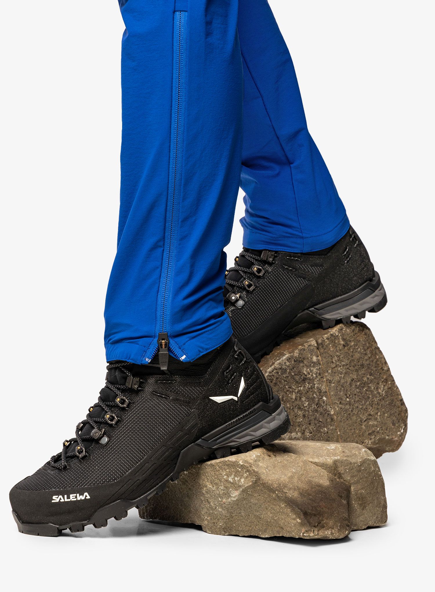 Ženske cipele za poluautomatske dereze Salewa Ortles Edge Mid GTX - black/black