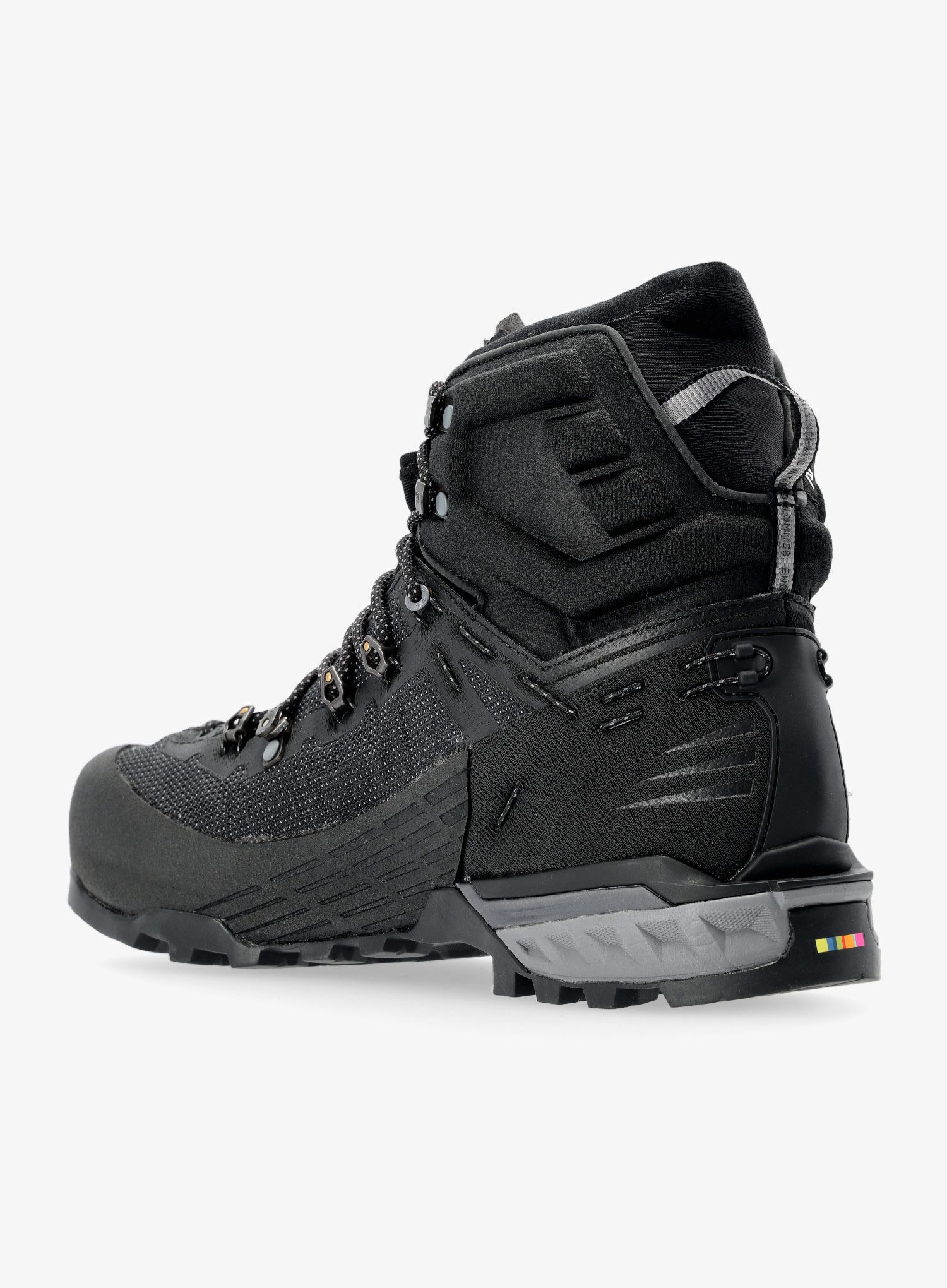 Ženske cipele za poluautomatske dereze Salewa Ortles Edge Mid GTX - black/black