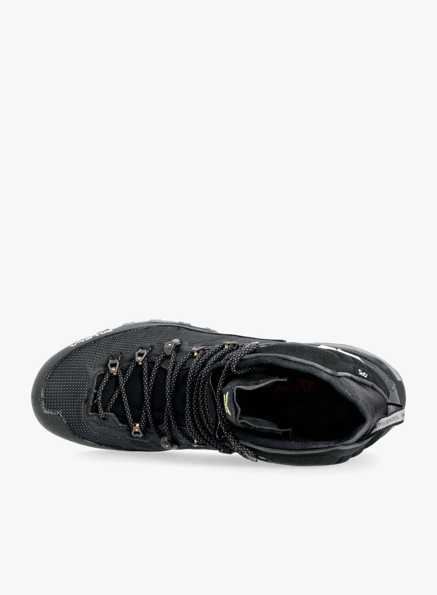 Ženske cipele za poluautomatske dereze Salewa Ortles Edge Mid GTX - black/black