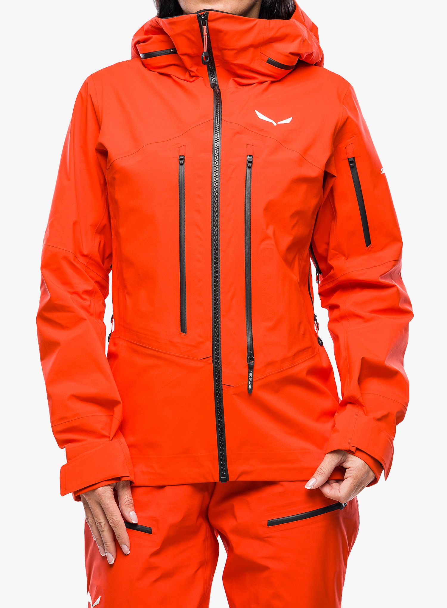 Ženska jakna Salewa Ortles GTX Pro Jacket - flame/flame