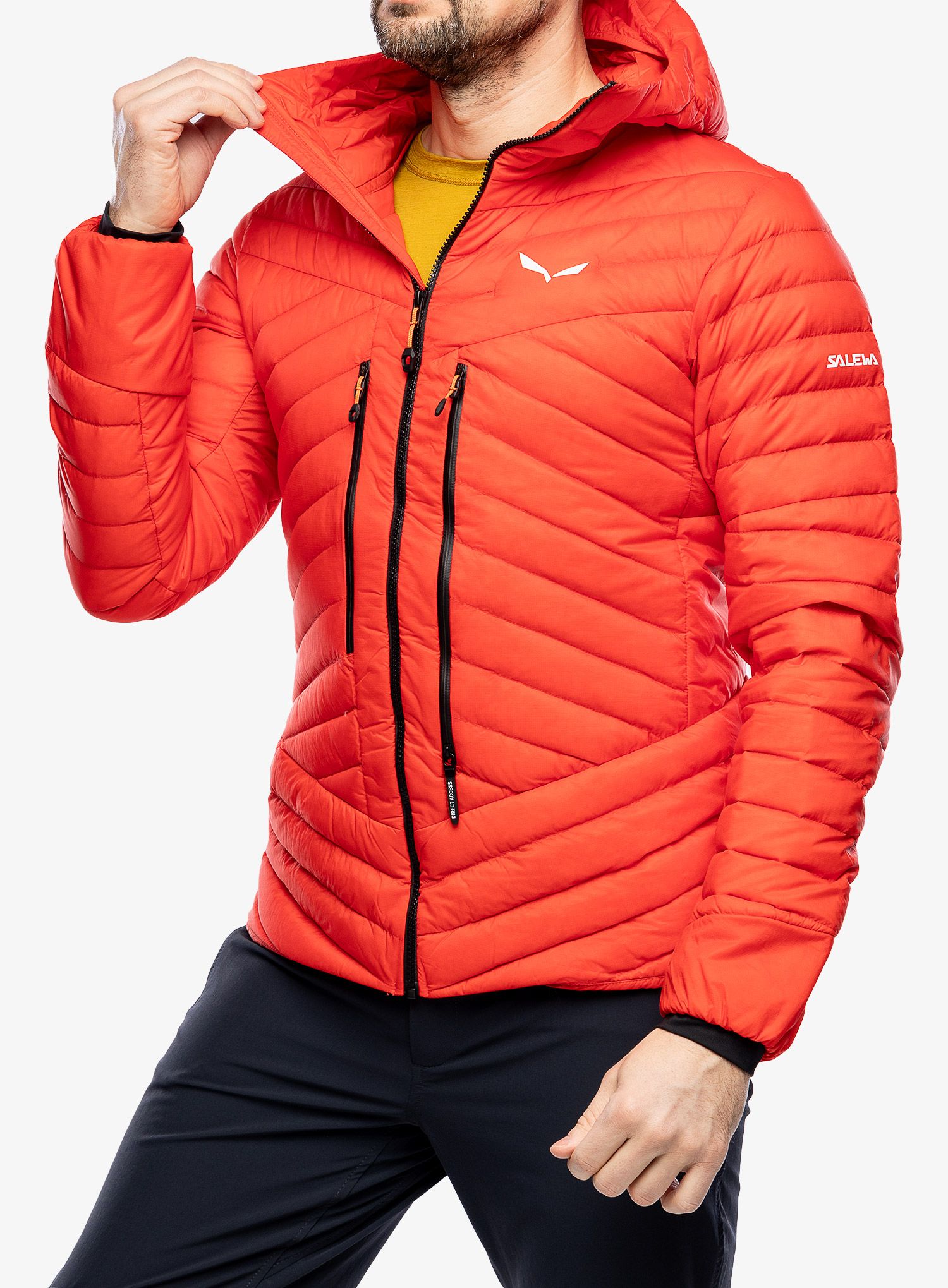 Pernata jakna Salewa Ortles Hyb RDS Down Jacket - flame