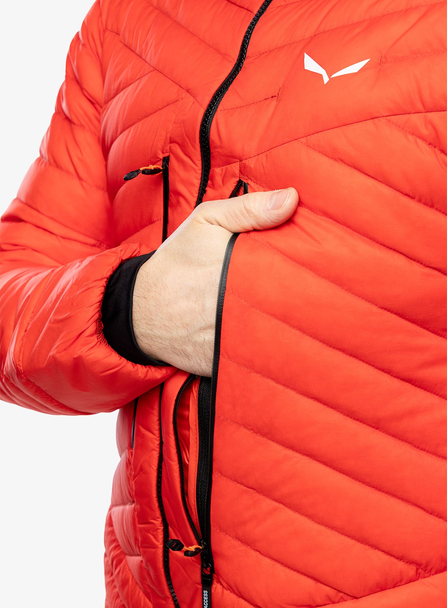 Pernata jakna Salewa Ortles Hyb RDS Down Jacket - flame