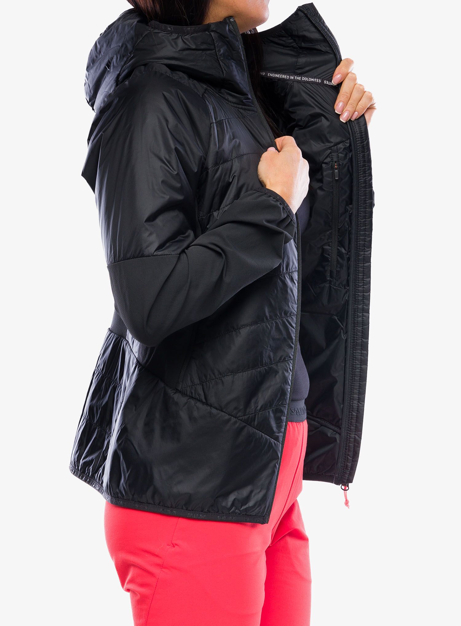 Jakna s postavom Salewa Ortles Hyb TWR Jacket - black out