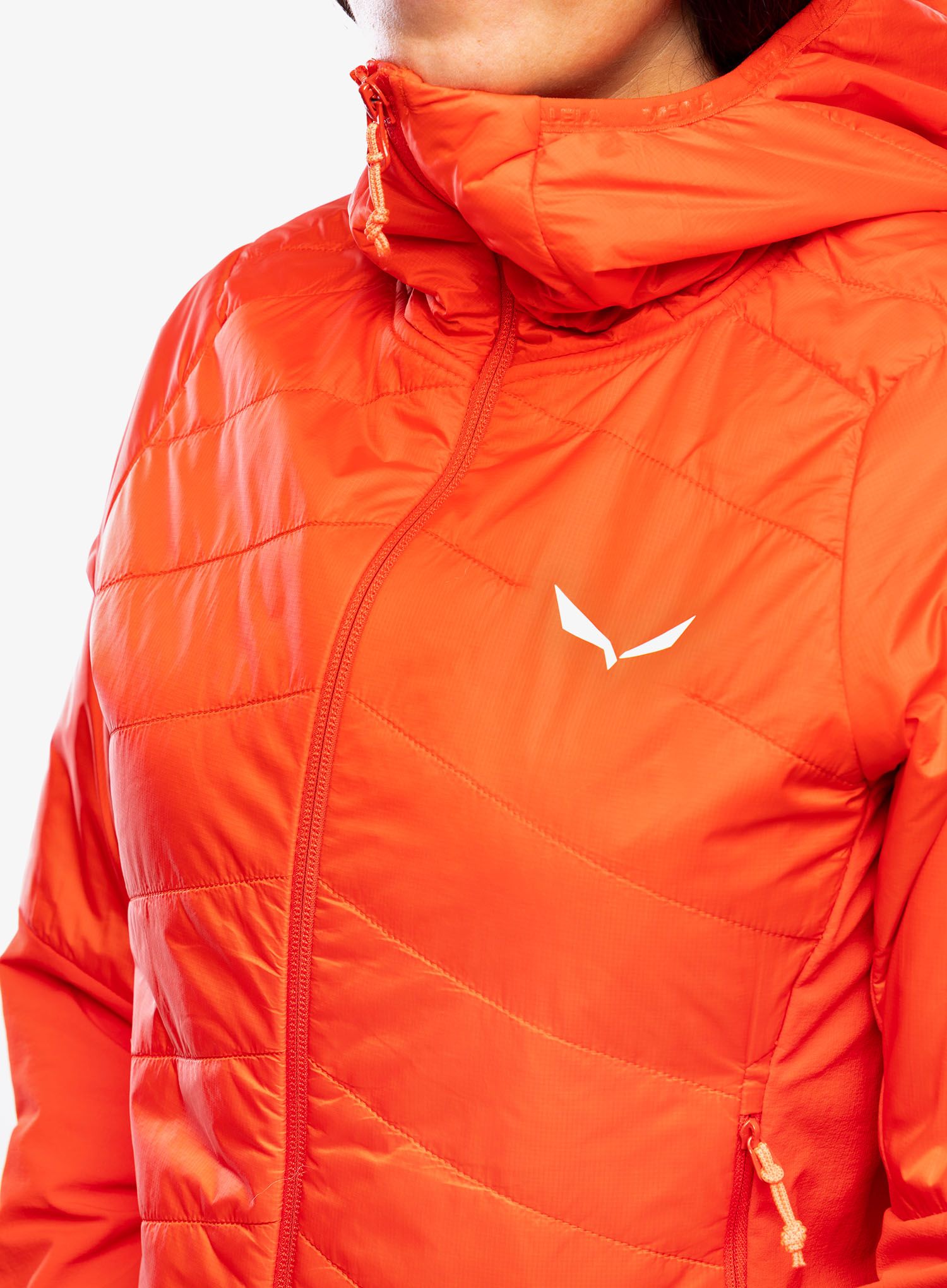 Ženska jakna Salewa Ortles Hyb TWR Jacket - flame
