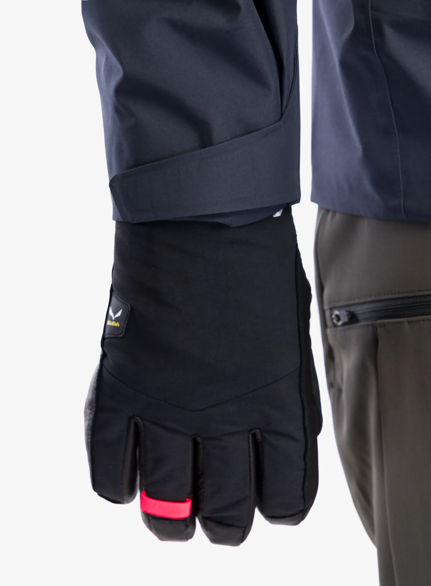 Ženske rukavice Salewa Ortles PTX/TWR Gloves - black out