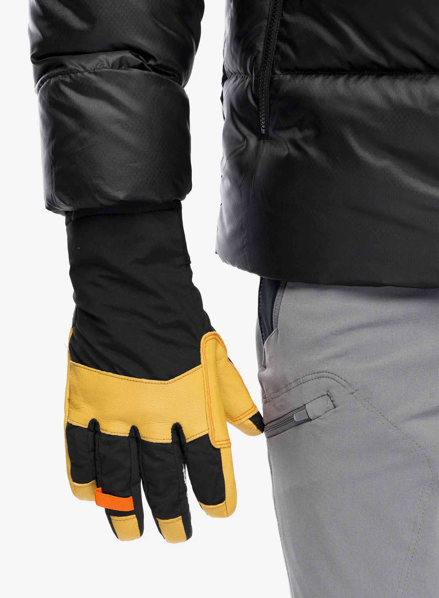 Rukavice s membranom Salewa Ortles TirolWool Gloves - blk out