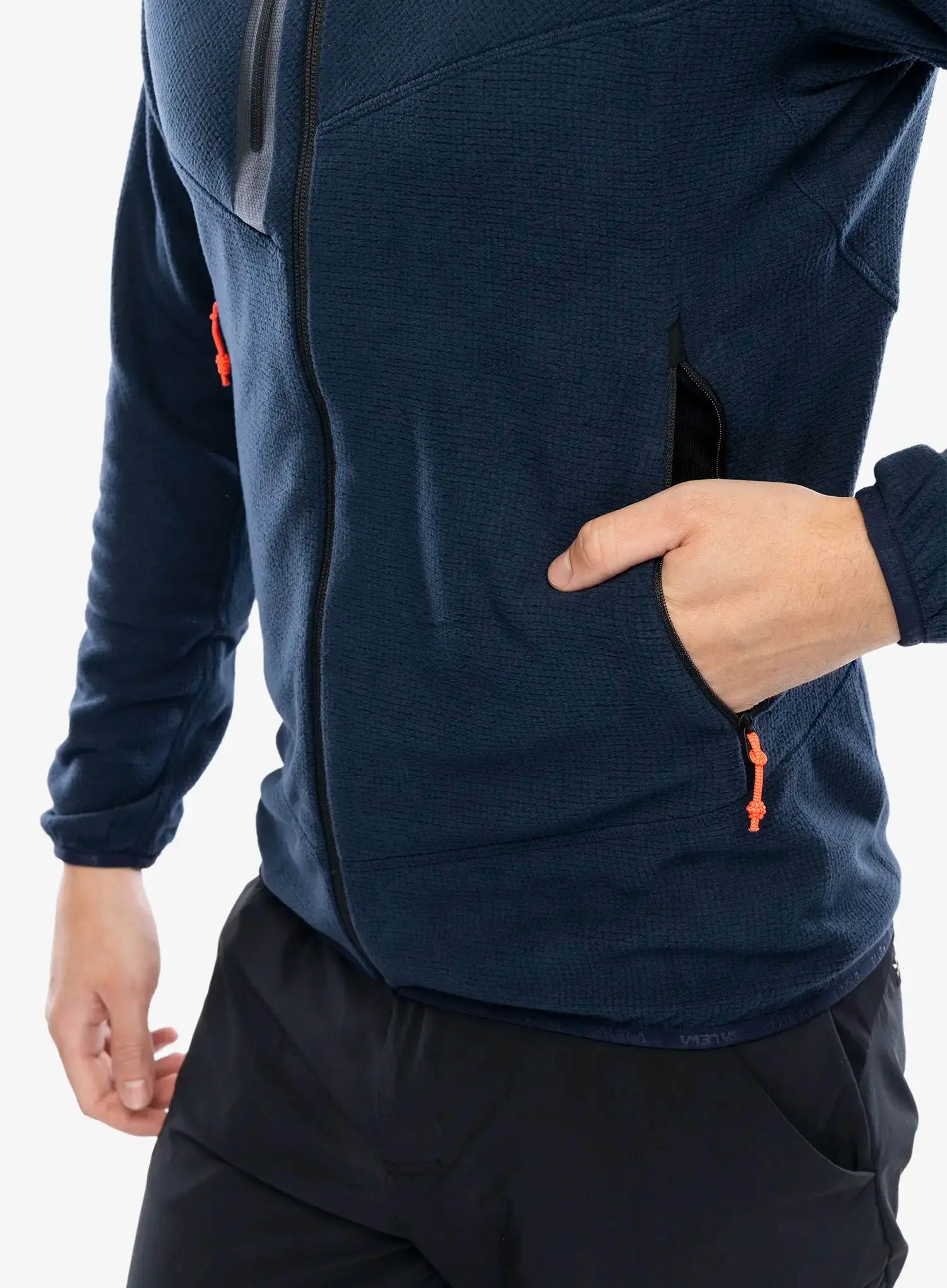 Dukserica na otkopčavanje Salewa Paganella Jacket - navy blazer