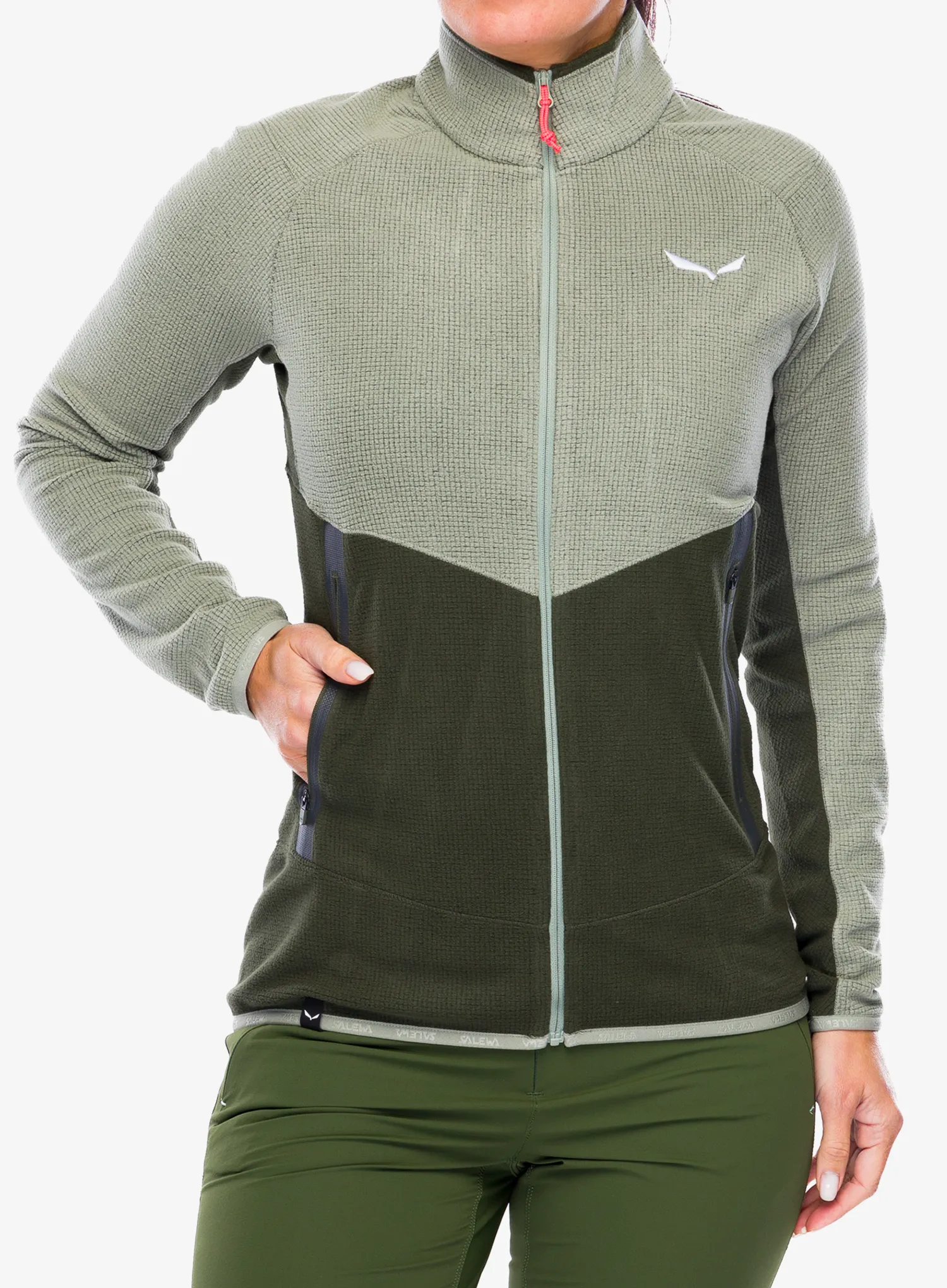 Ženska dukserica na otkopčavanje Salewa Paganella Jacket - shadow