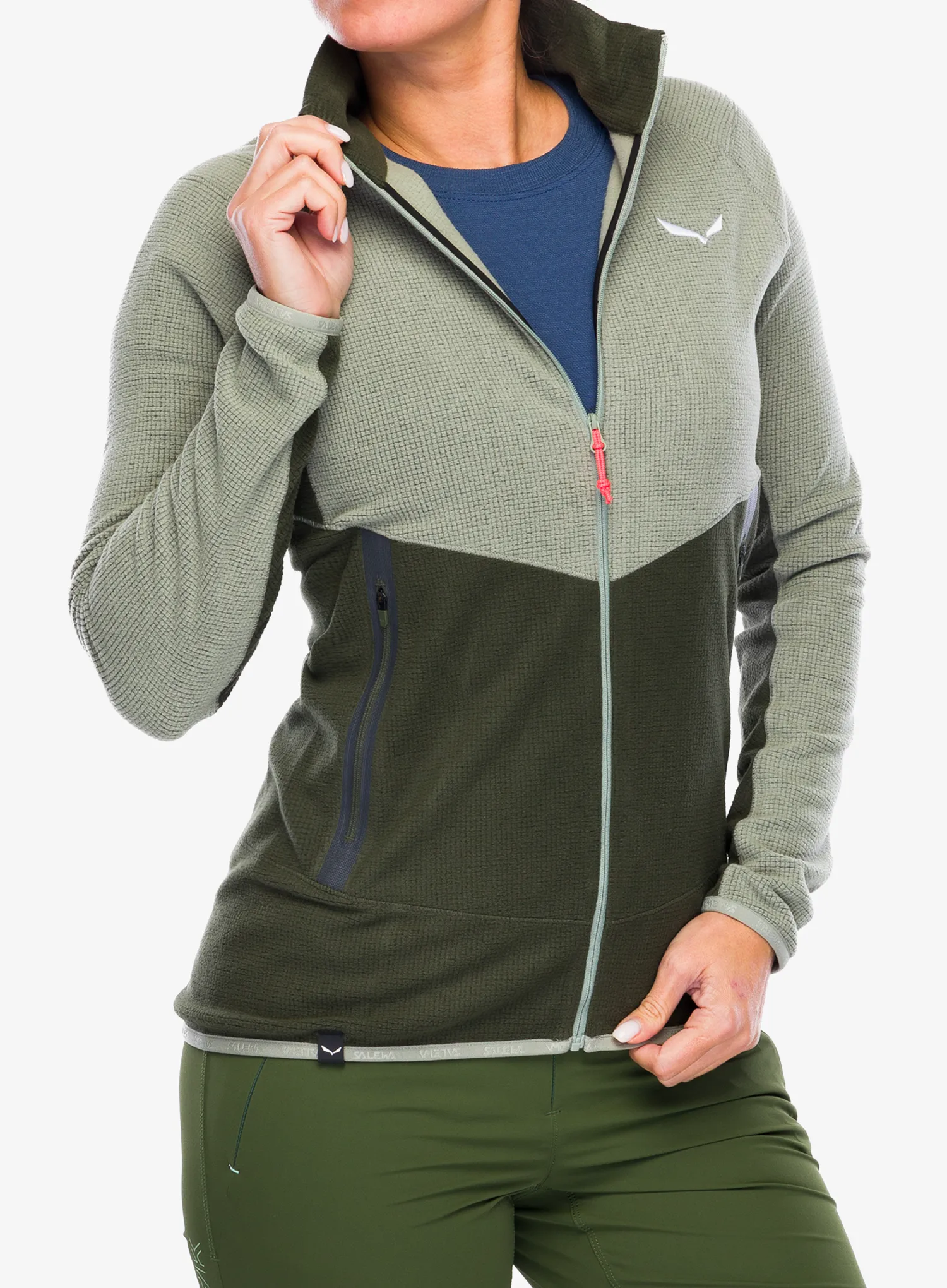 Ženska dukserica na otkopčavanje Salewa Paganella Jacket - shadow