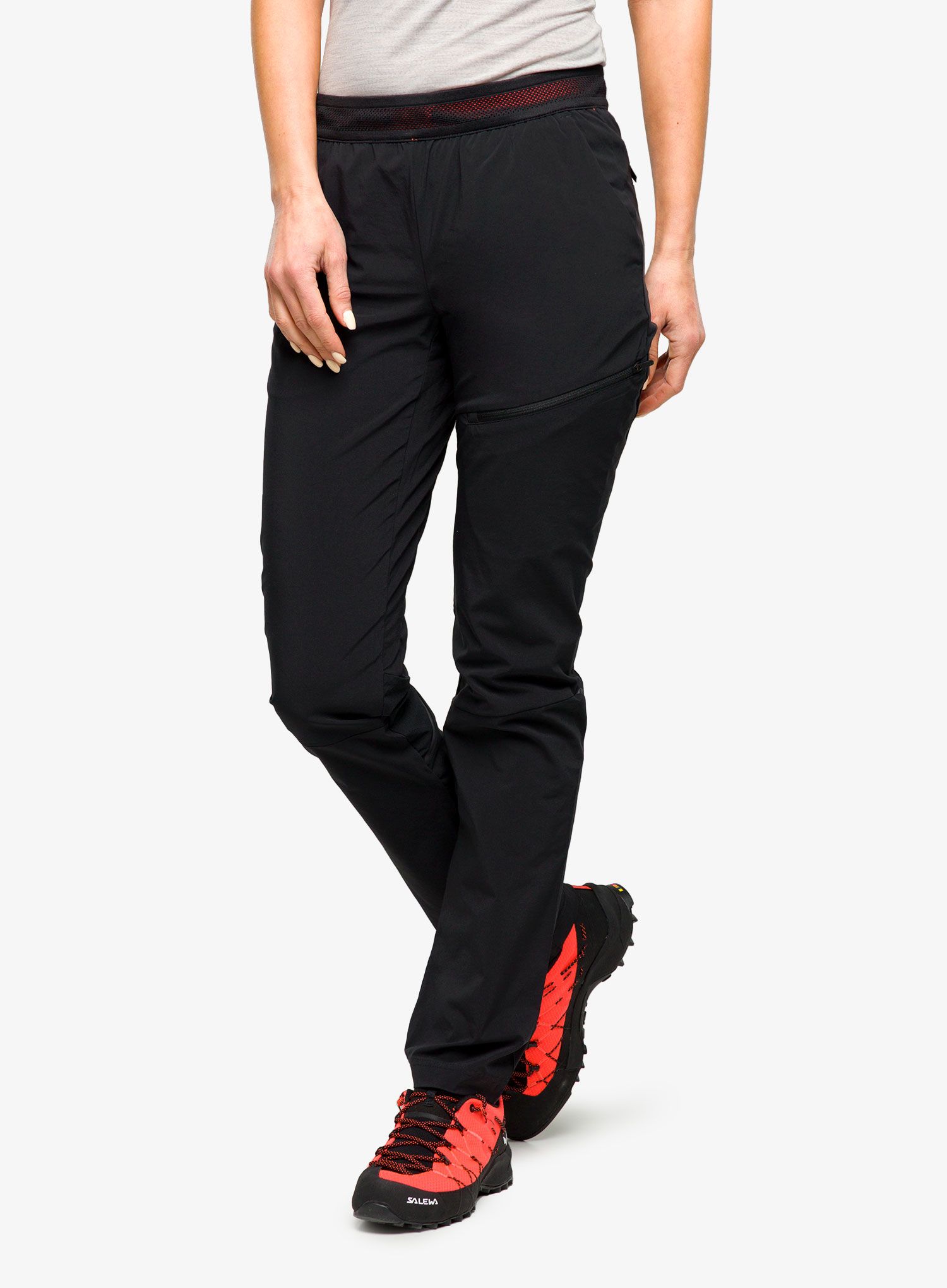 Ženske hlače Salewa Pedroc 2 DST Light Pant - black out