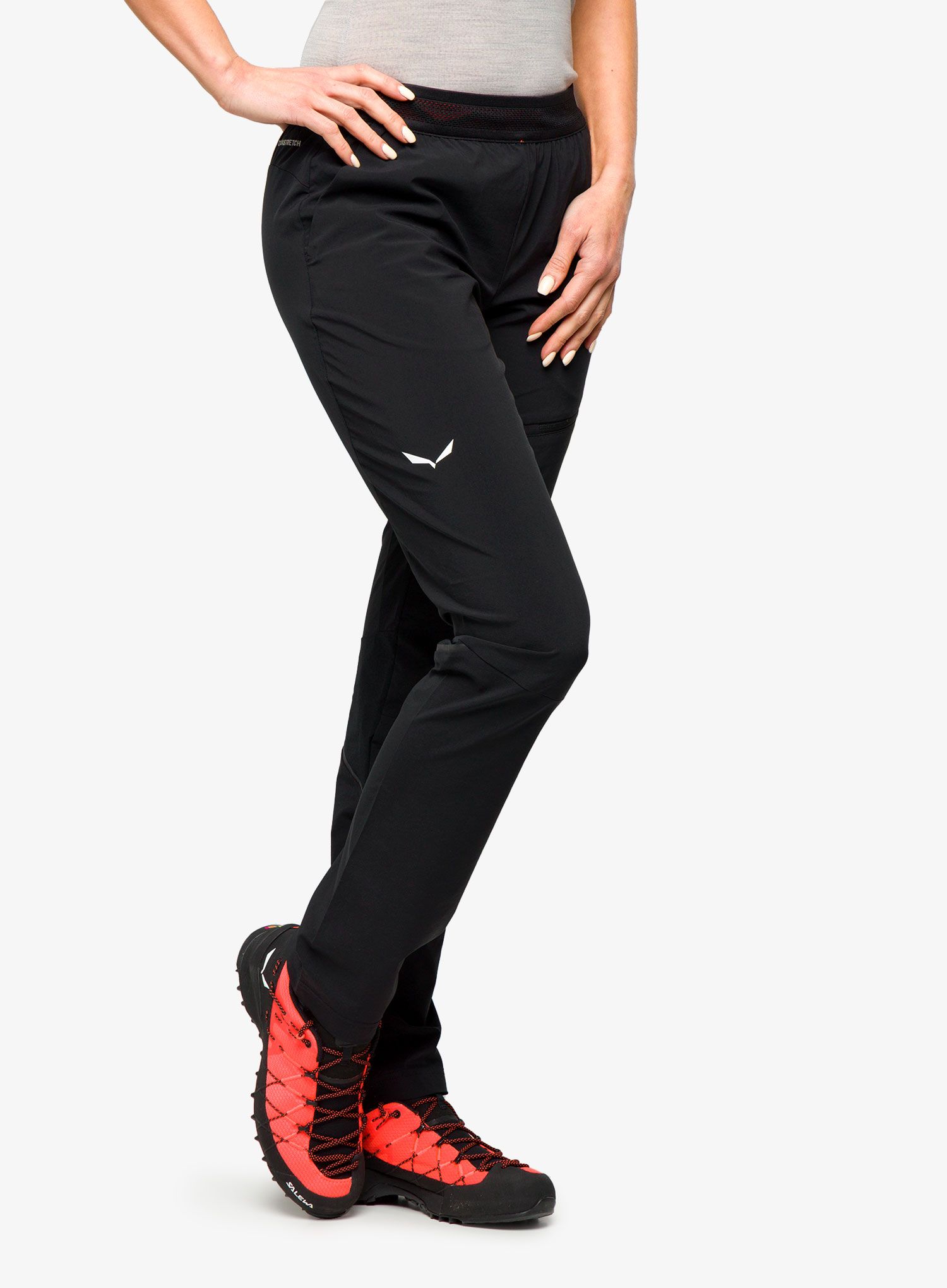 Ženske hlače Salewa Pedroc 2 DST Light Pant - black out