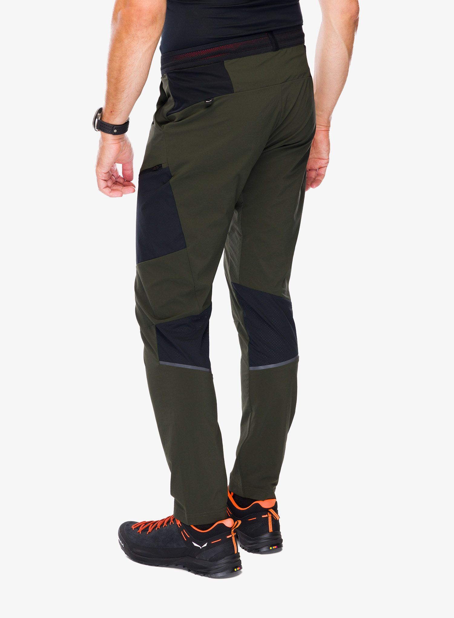 Planinarske hlače Salewa Pedroc 2 DST Light Pant - dark olive