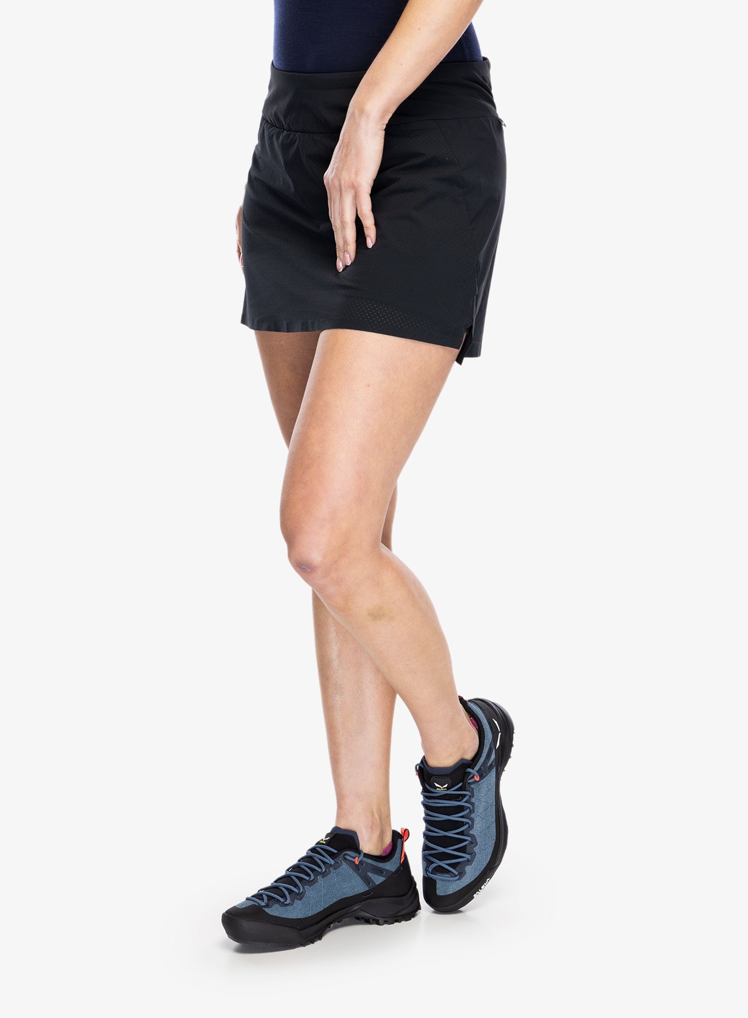 Planinarska suknja Salewa Pedroc 2 DST Skort - black out