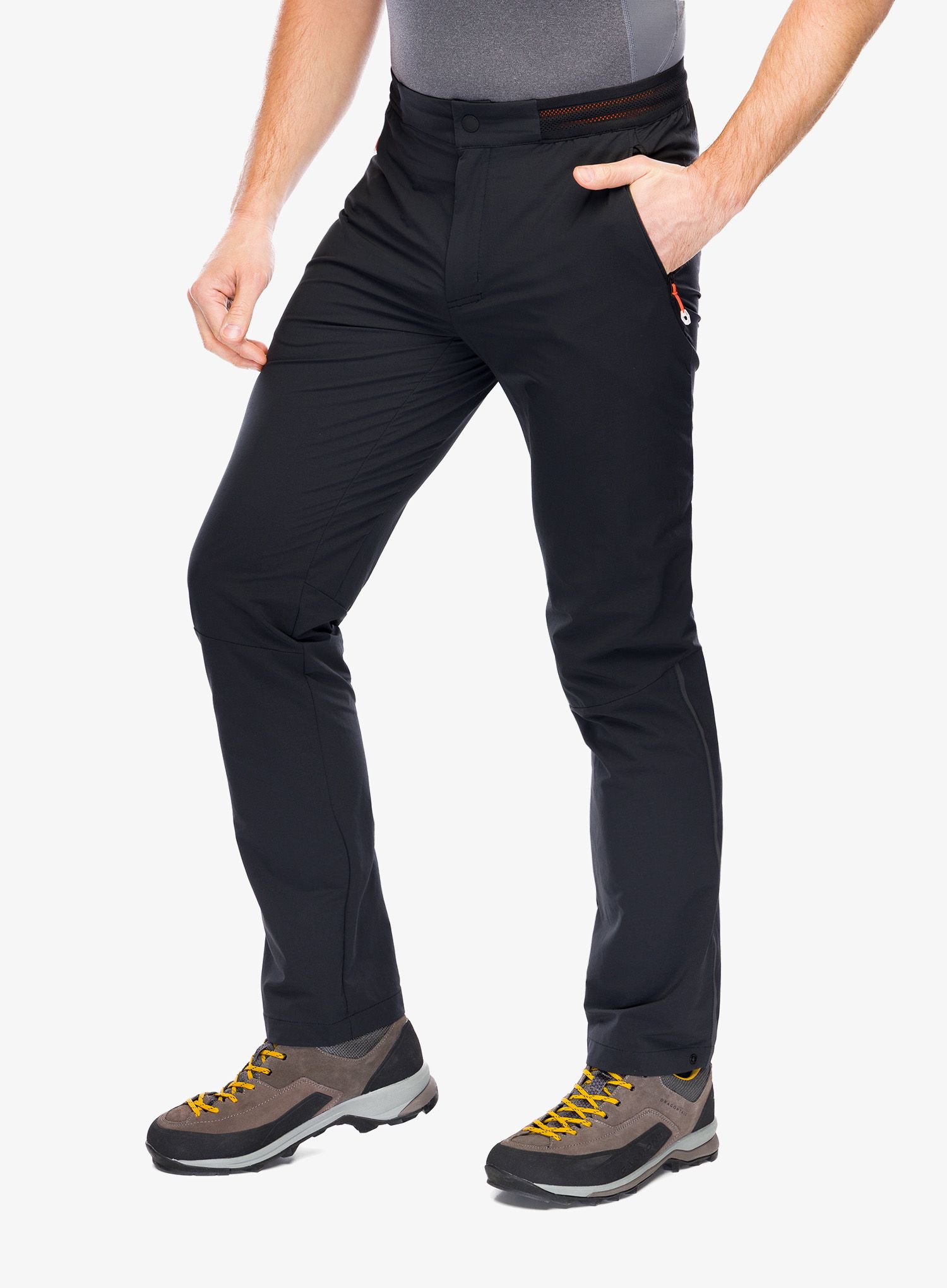 Planinarske hlače Salewa Pedroc 4 DST Regular Pant - black out