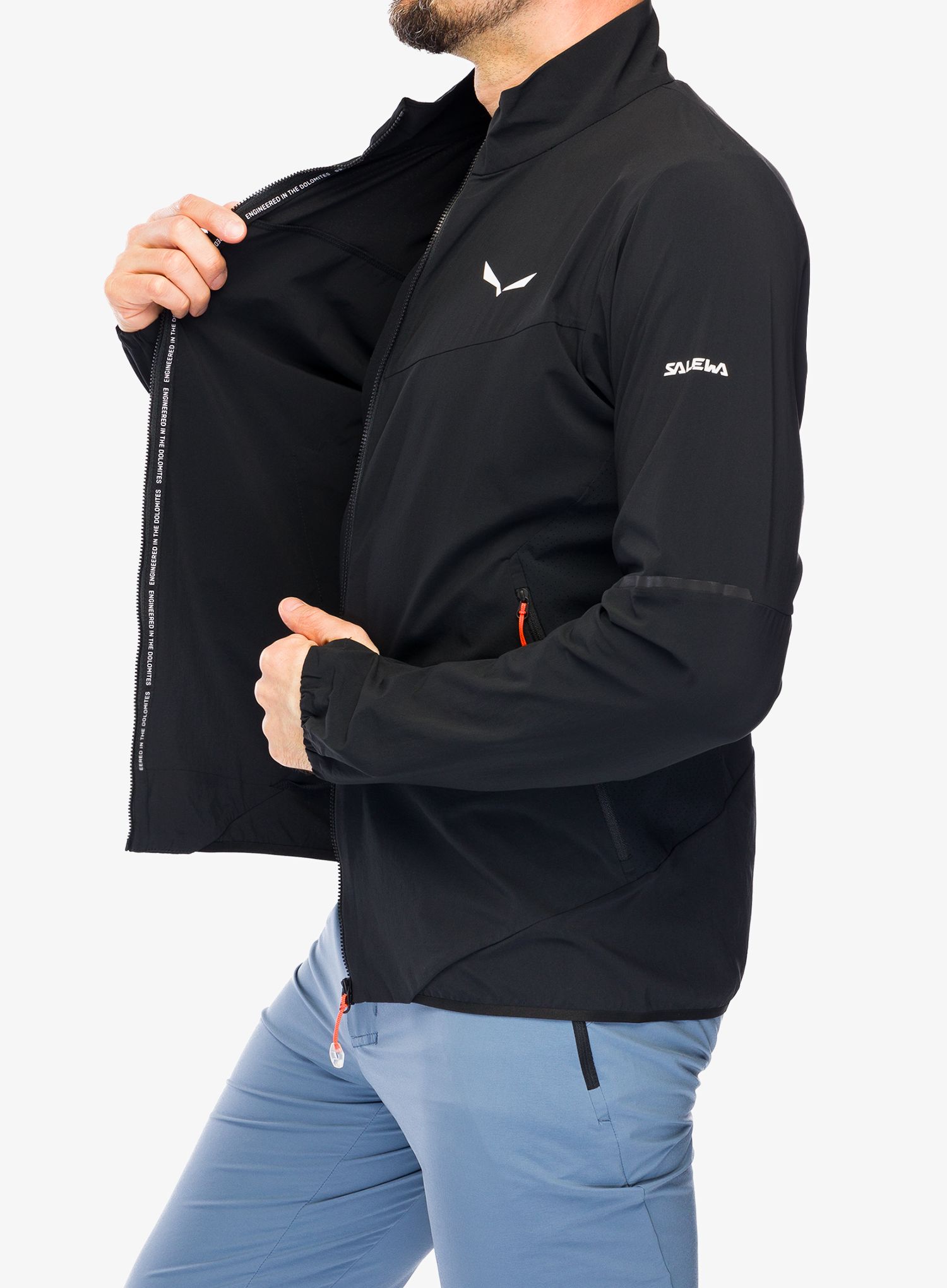 Softshell jakna Salewa Pedroc DST Light Jacket - black out