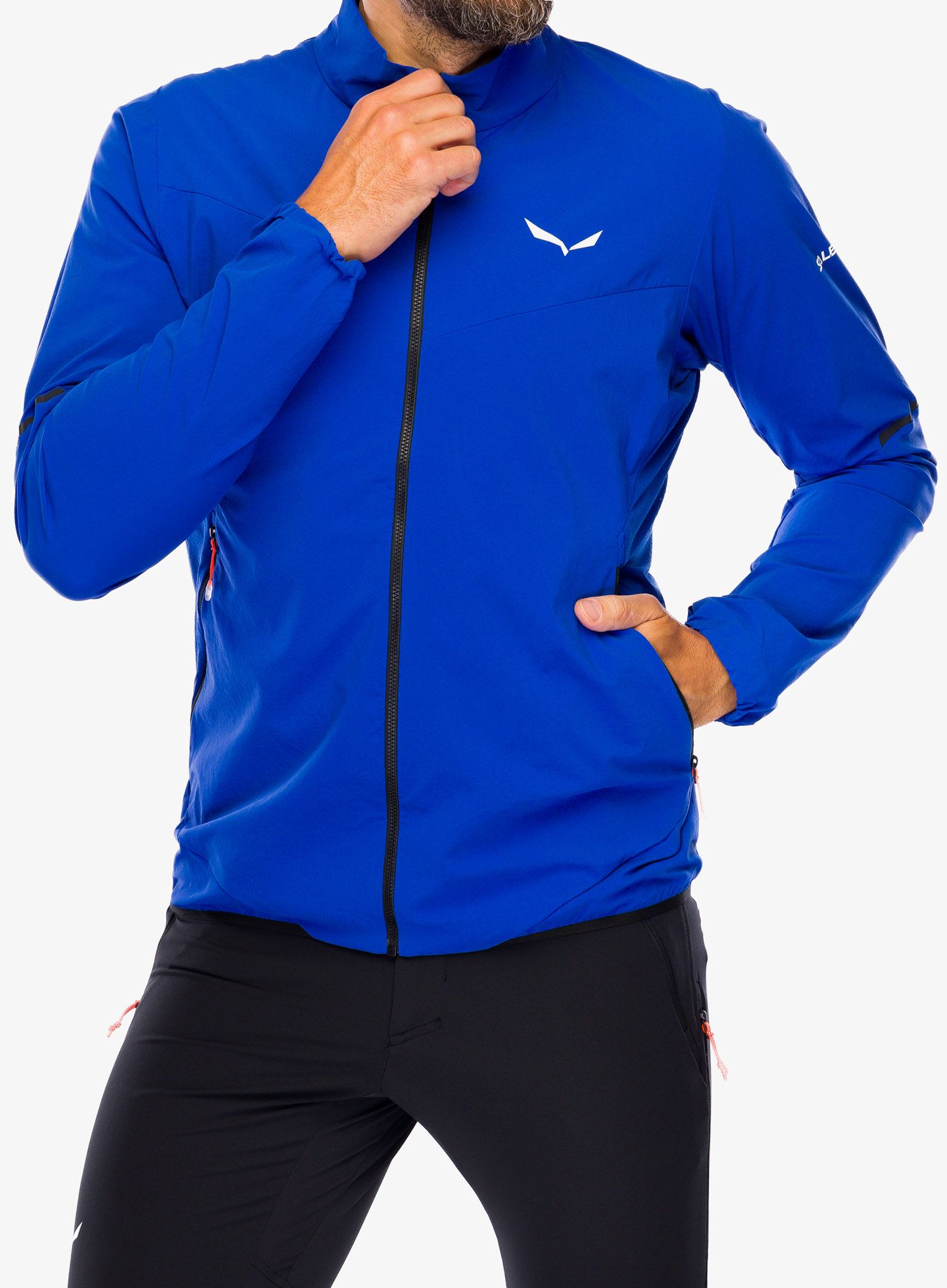 Softshell jakna Salewa Pedroc DST Light Jacket - electric